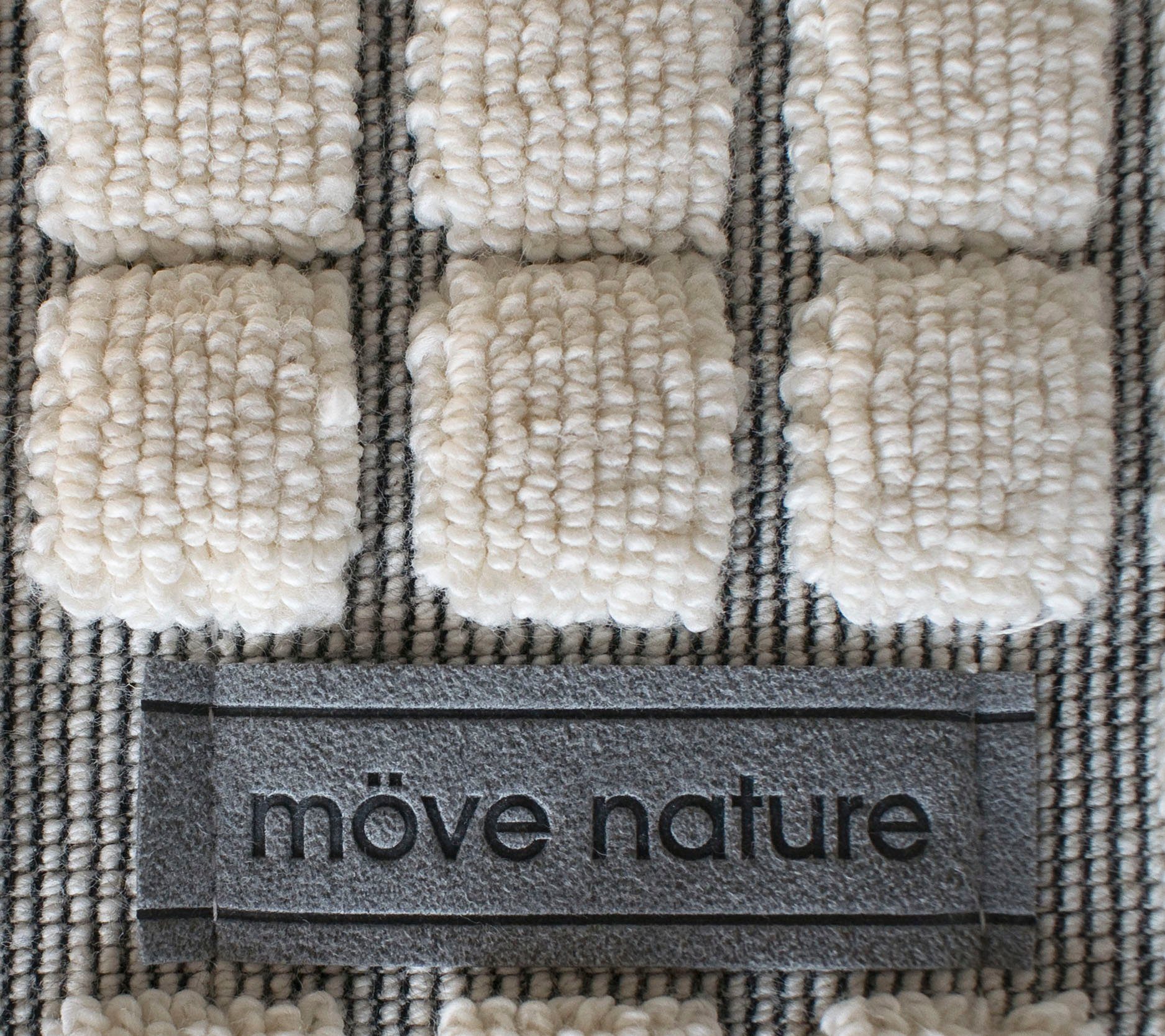 Möve Badematte Eden, Höhe 8 mm, fußbodenheizungsgeeignet, Baumwolle, rechteckig