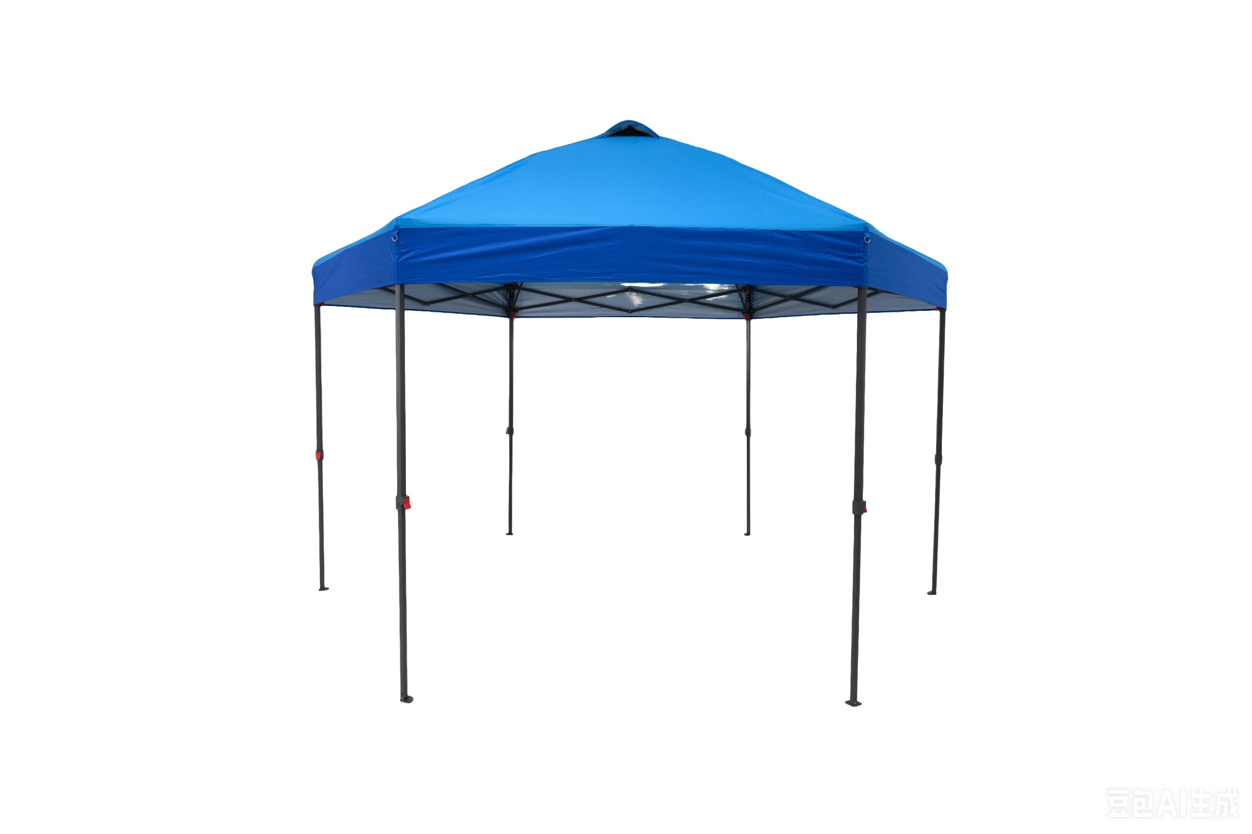 COSTWAY Faltpavillon, 3,6 x 3,6m Pop Up Pavillon, wasserfester Gartenpavillon