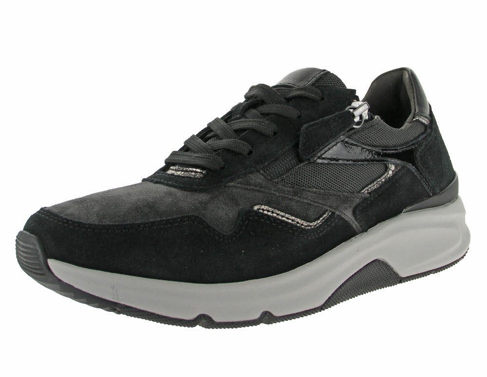 Gabor Rollingsoft Damen Sneaker Schnürschuh