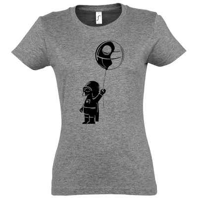 Youth Designz T-Shirt Baby Vater Damen Shirt mit lustigem Frontprint
