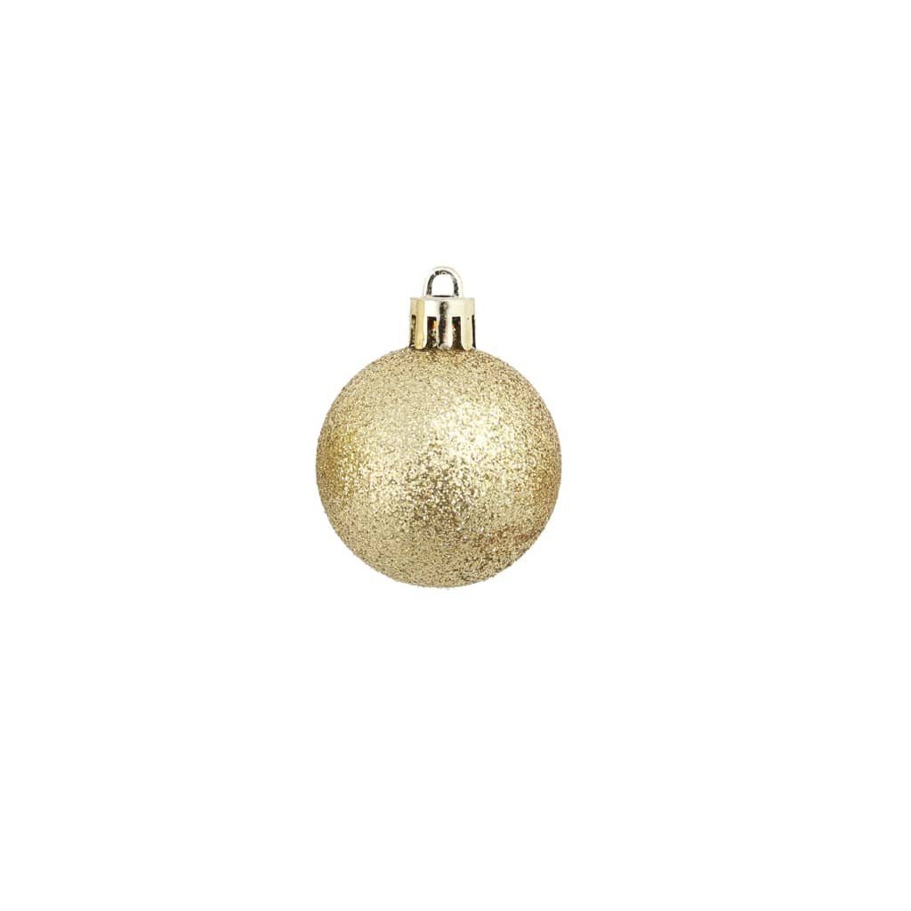 furnicato Weihnachtsbaumkugel Weihnachtskugeln Stk. 100 Silbern/Golden