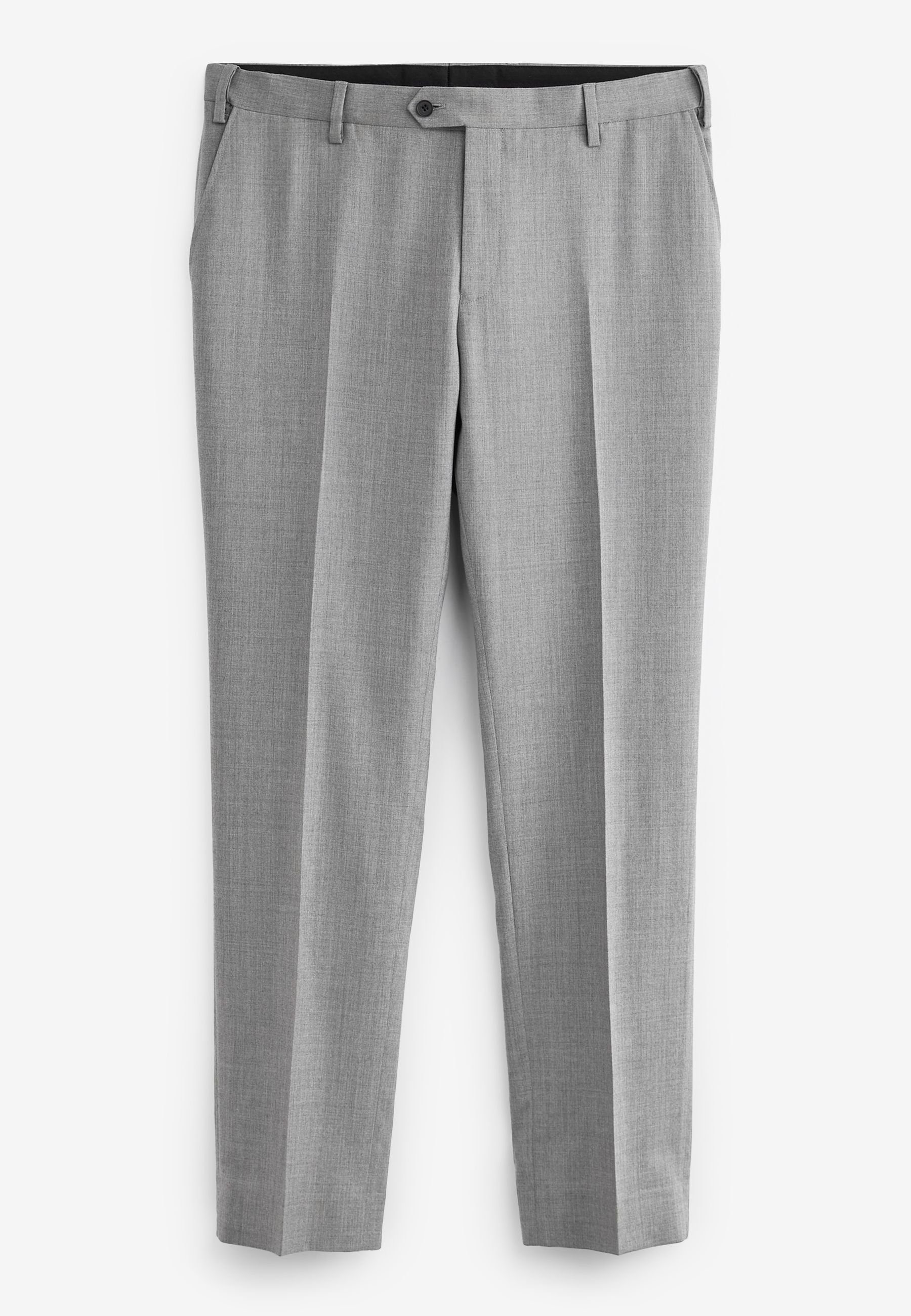 Next Anzughose Anzug aus 100 % Wolle: Hose (1-tlg) Grey