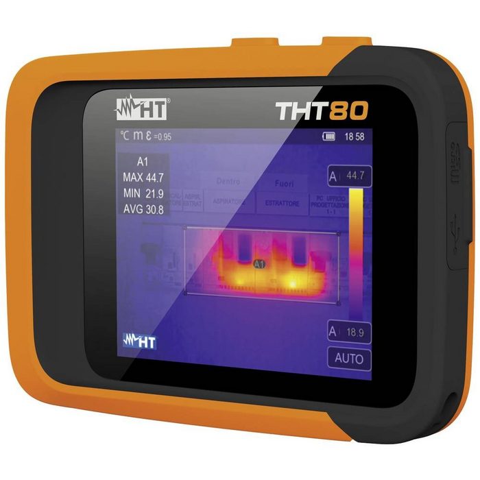HT Instruments Wärmebildkamera HT Instruments THT80 Wärmebildkamera -20 bis +550 °C 25 Hz integrier THT80