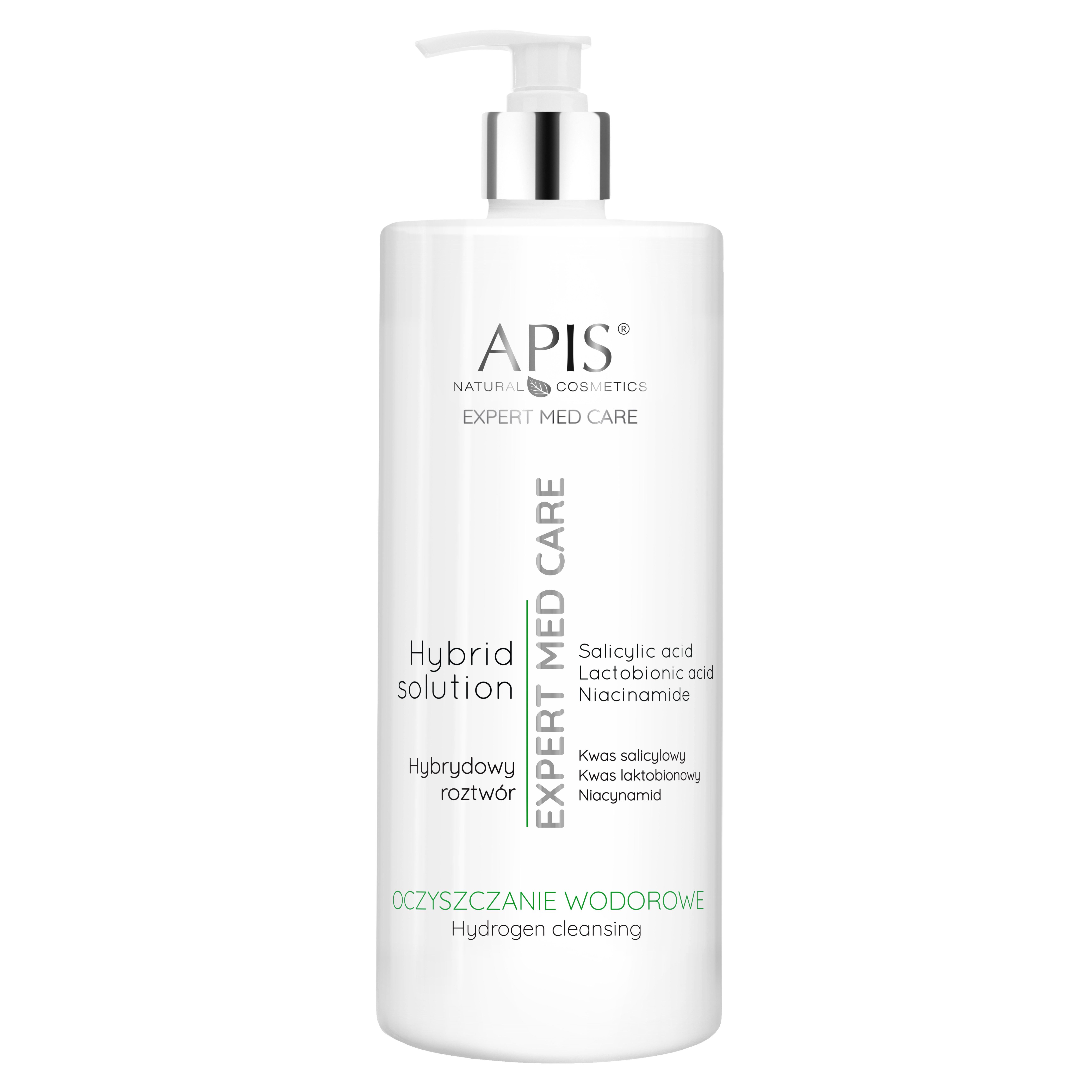 Apis Natural Cosmetics Gesichts-Reinigungscreme APIS EXPERT MED CARE, reinigende Flüssigkeit, 1 L