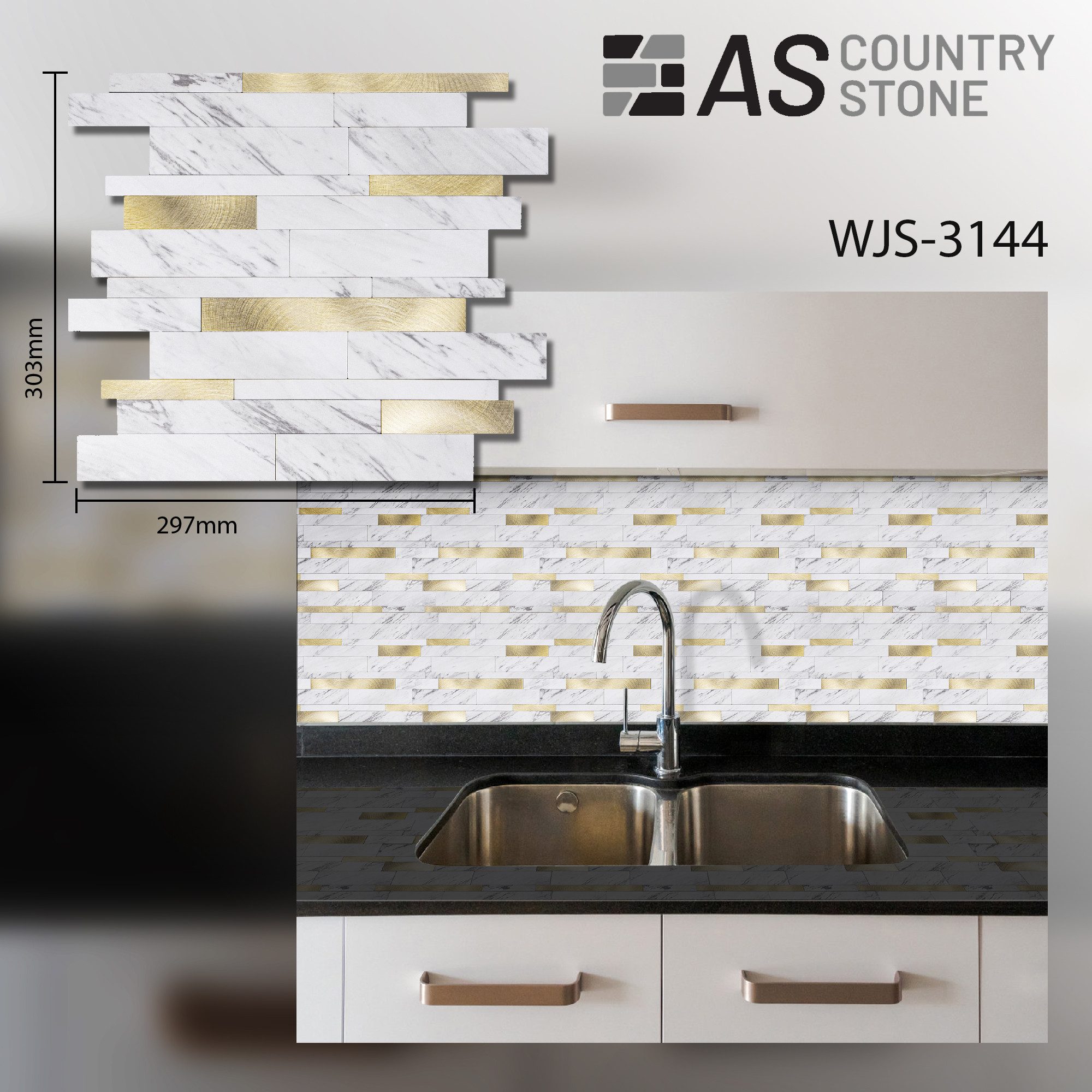 ASCountrystone Mosaikfliesen