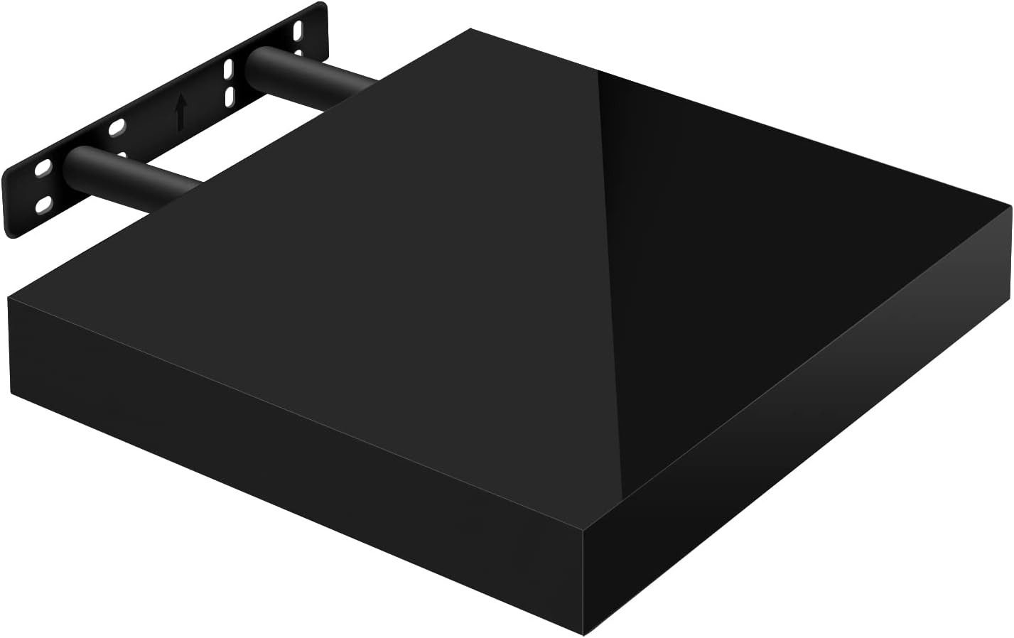 Woltu Wandregal, 1-tlg., hochglänzend Wandboard Schweberegal günstig online kaufen