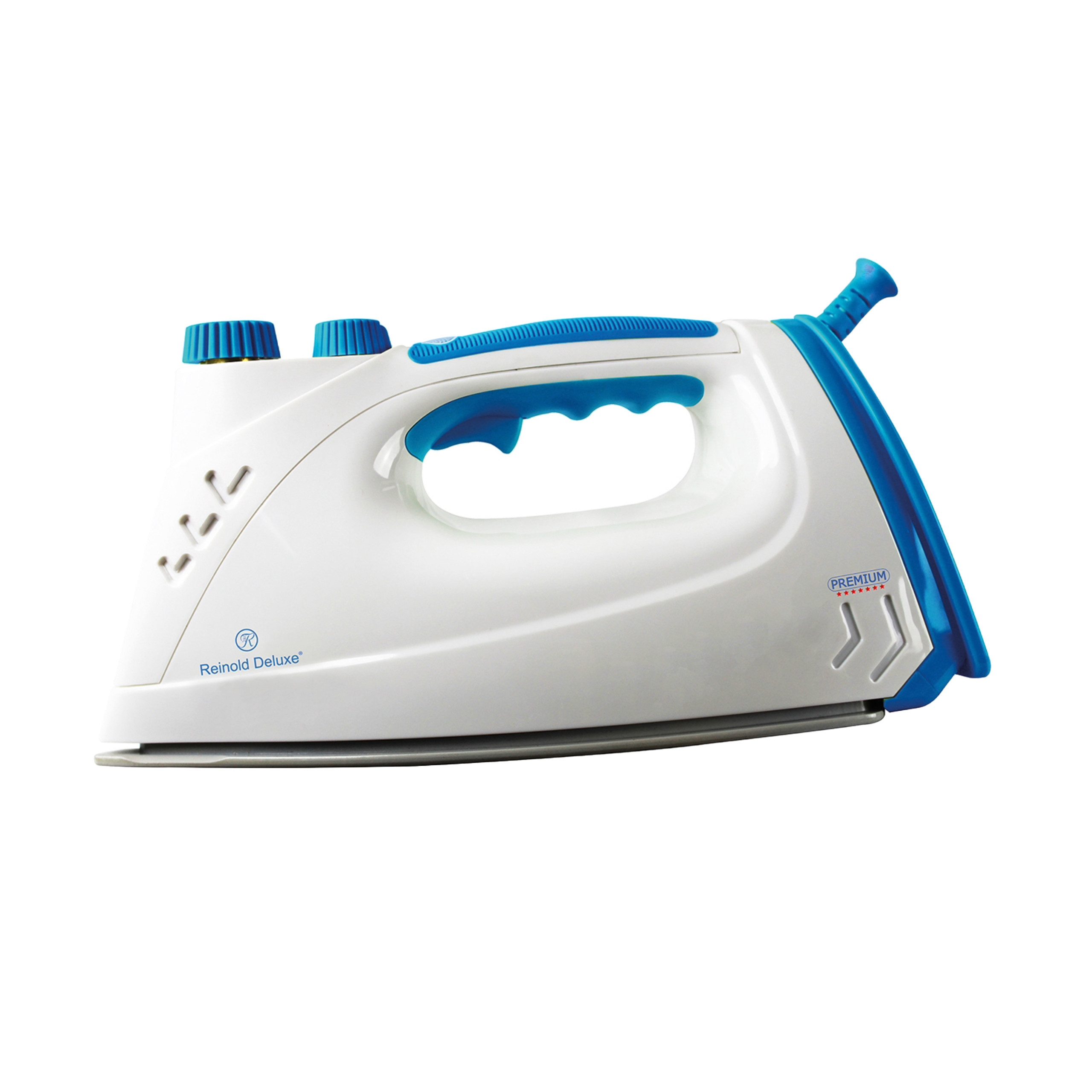 Reinold deluxe Dampfbügeleisen Reinold Deluxe Blau Dampfbügeleisen ...