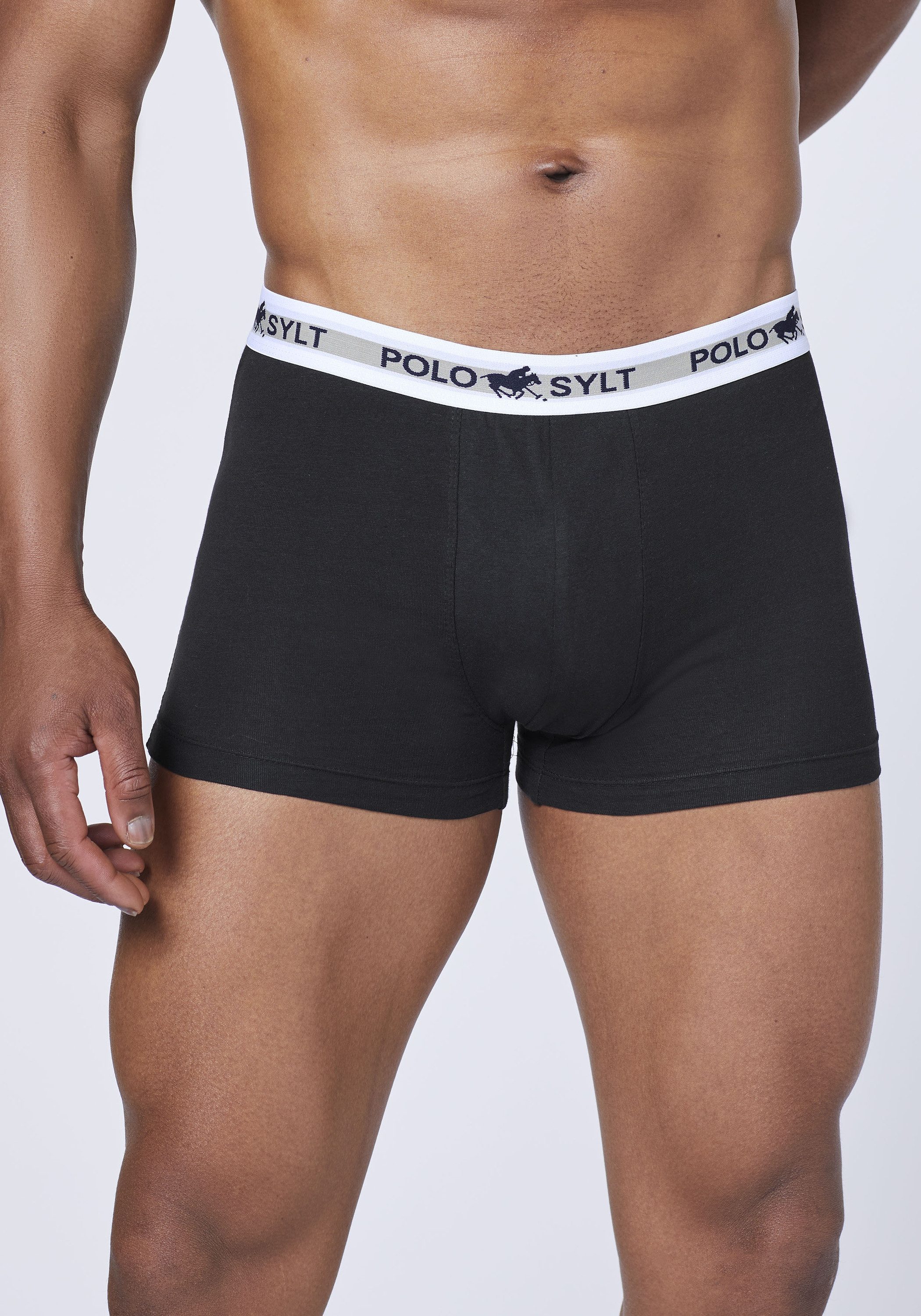 Polo Sylt Boxershorts im Sechserpack und Label-Look