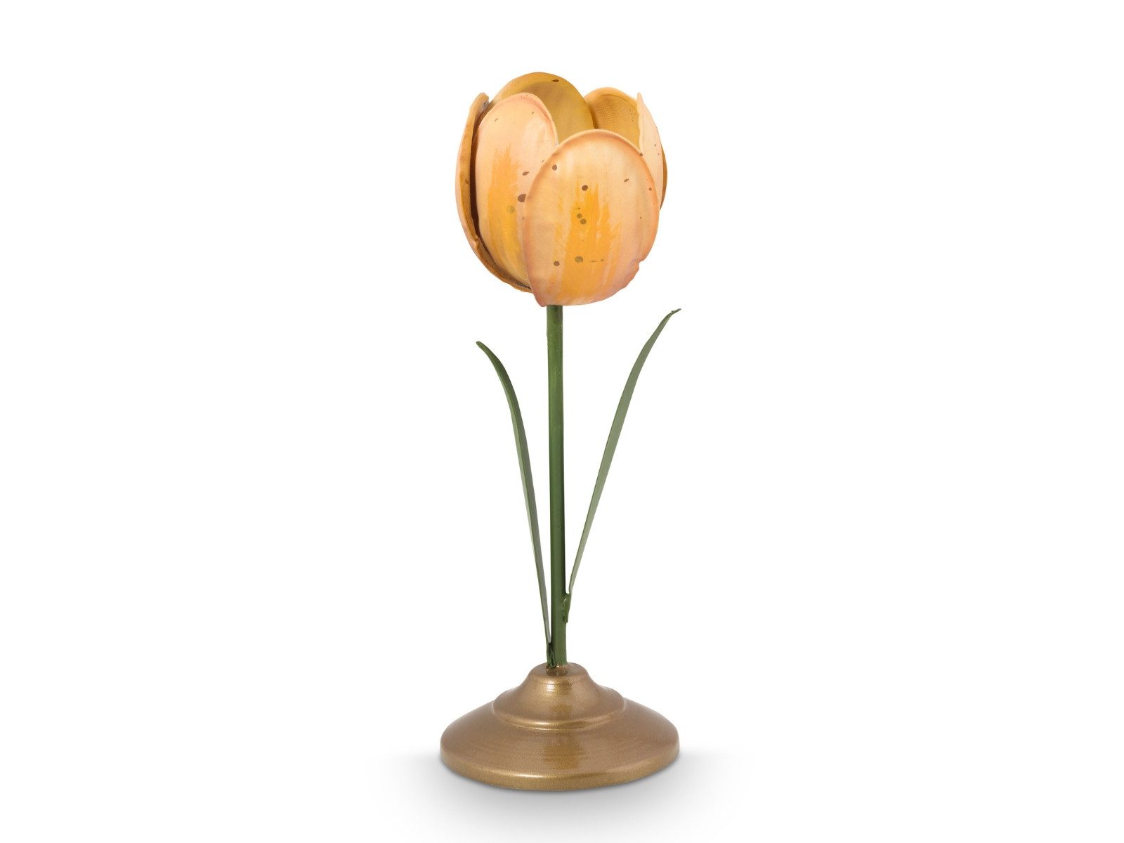 PiP Studio Kerzenhalter Metal Tulip Kerzenhalter gelb 21cm