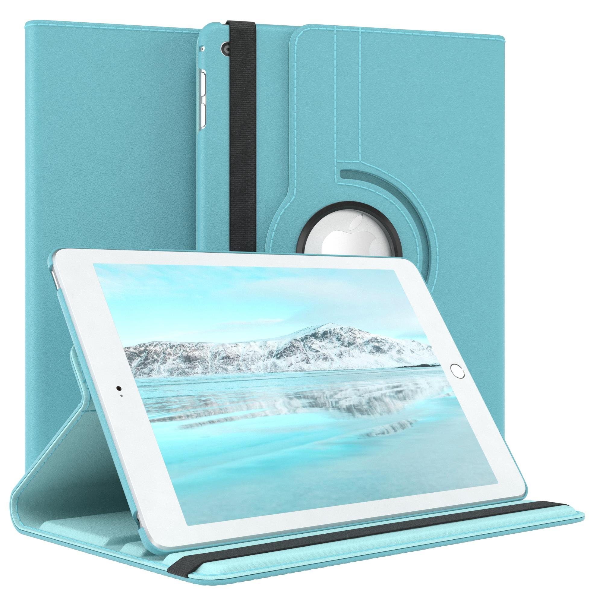 EAZY CASE Tablet-Hülle Rotation Case für Apple iPad Mini 4. Generation 7,9 Zoll, Schutzasche für Tablets Flipcase Hülle Kratzschutz Displayschutz Blau