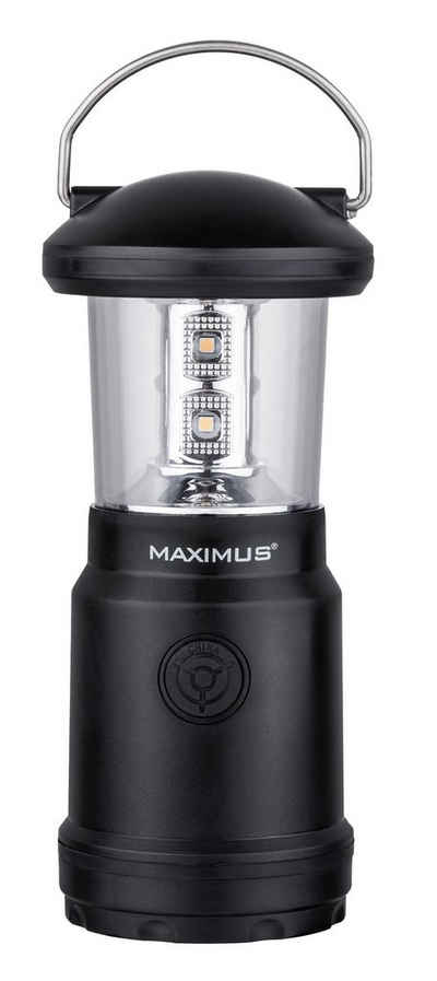 Maximus Laterne »350 lm LED-Camping-Leuchte M-LNT-20-DU mit Aufhängung«, wetterfest IPX4, 2 Helligkeitsstufen