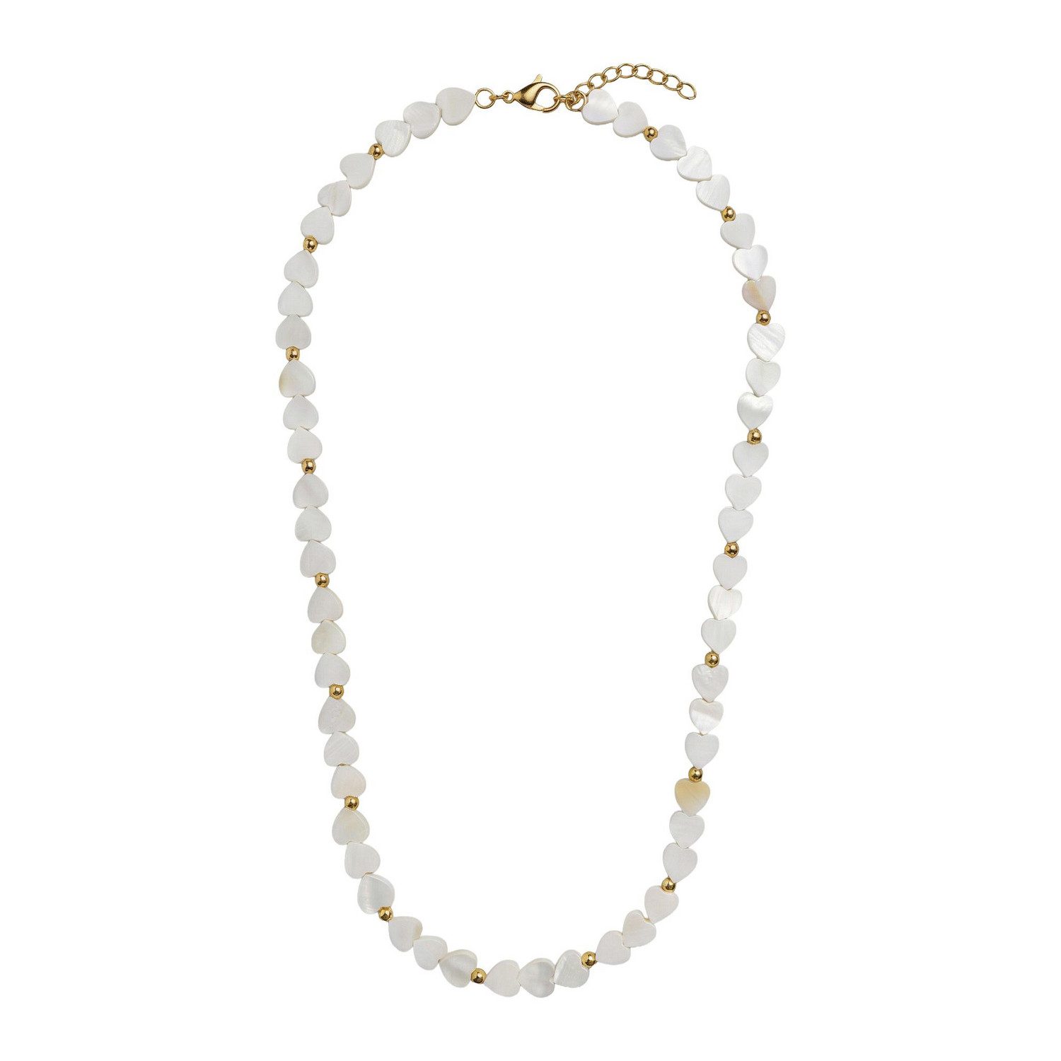 Amor Collier Herz-Motiv, mit Perlmutt