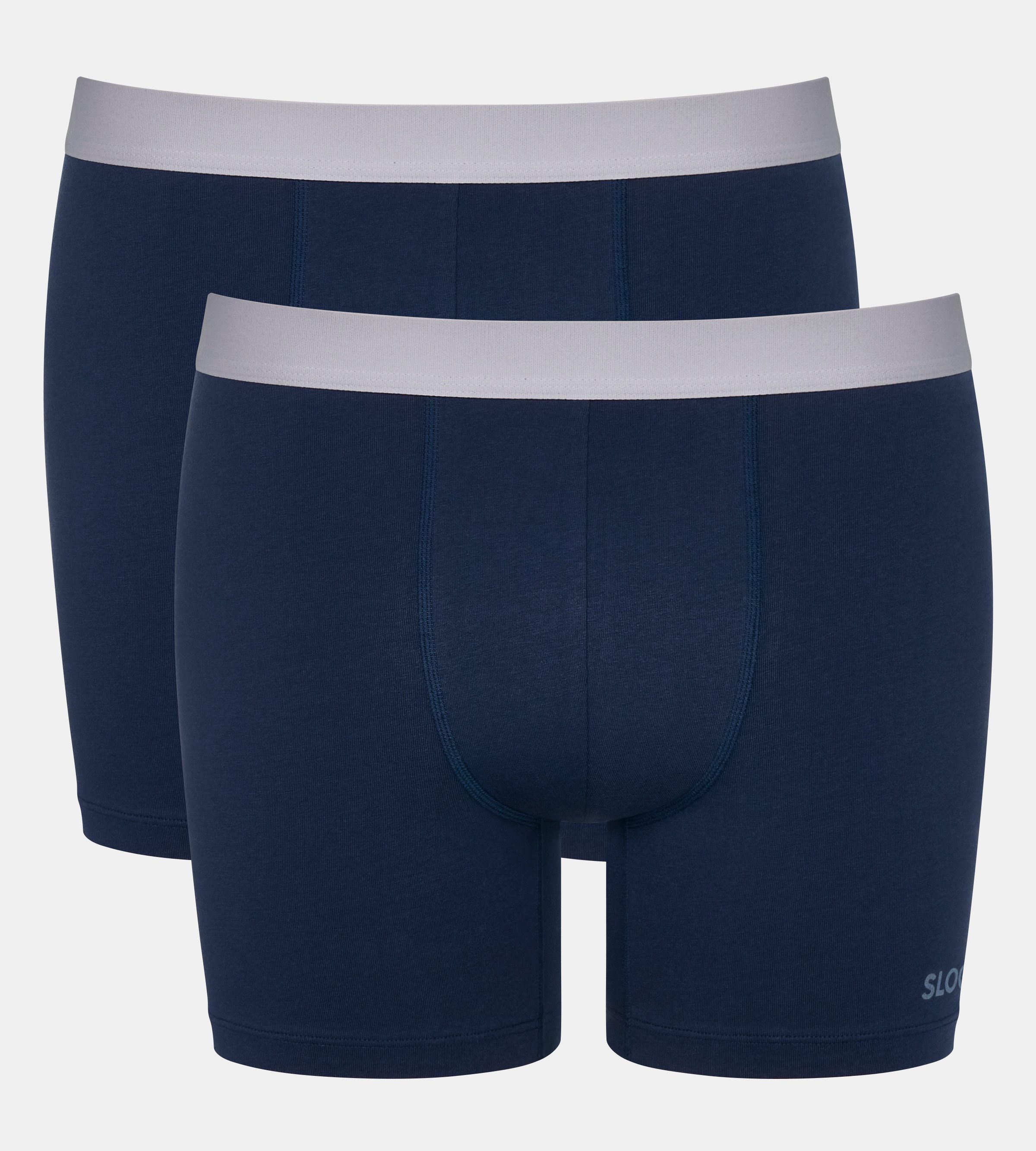 sloggi Boxer Men GO ABC 2.0 (2er Pack) längeres Bein, Baumwollmix, weich, e günstig online kaufen
