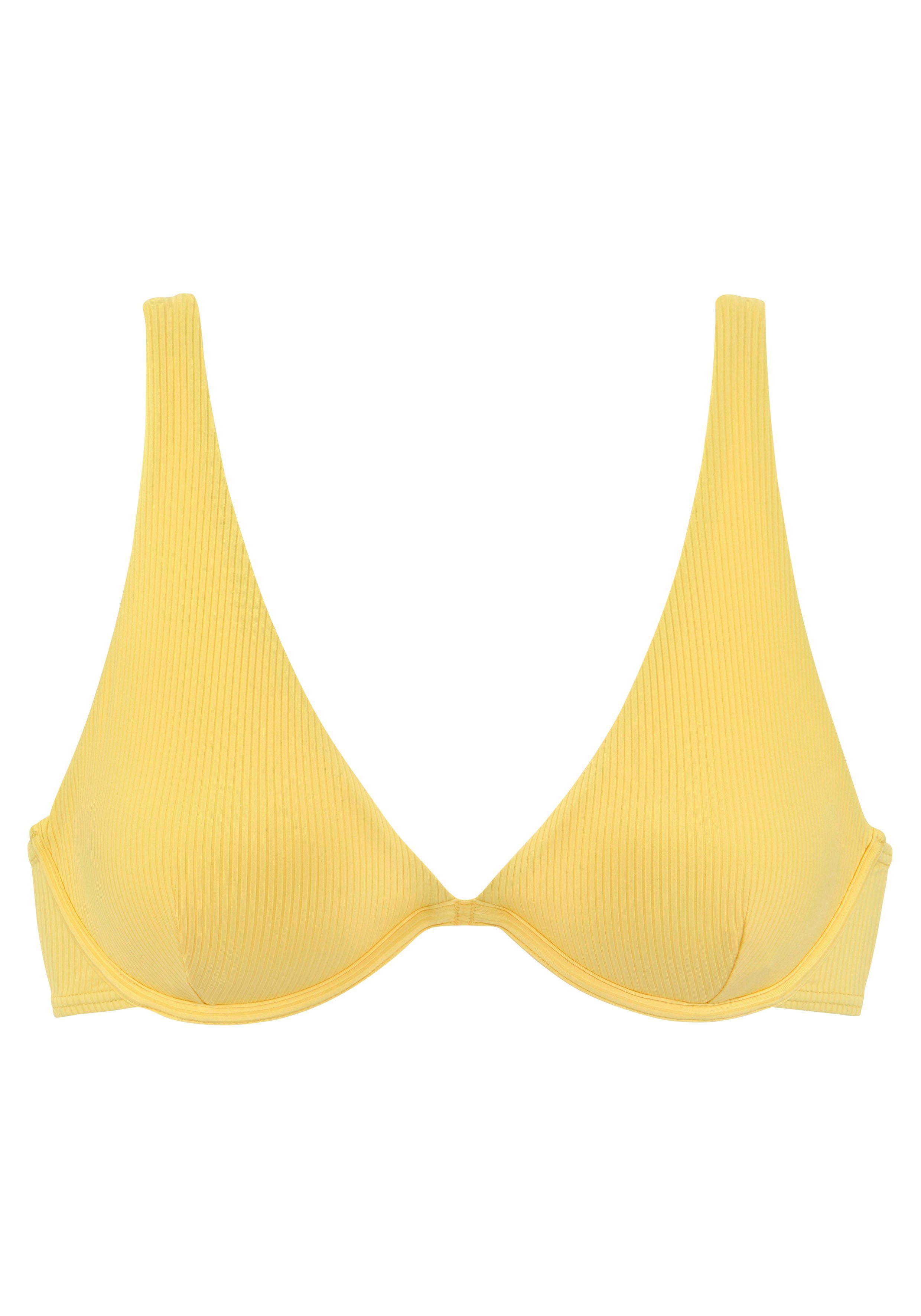 Venice Beach Bügel-Bikini-Top Lucky, aus gerippter Strukturware