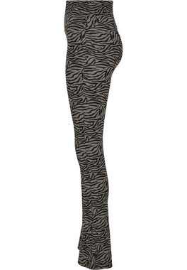 URBAN CLASSICS Leggings Urban Classics Damen Ladies High Waist Zebra Boot Cut Leggings (1-tlg)