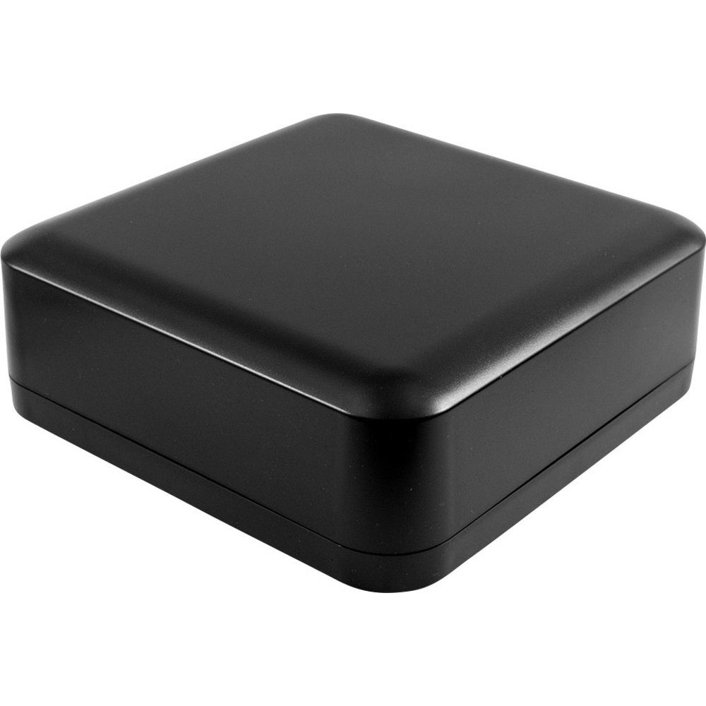 Hammond Electronics Montagerückgehäuse Hammond Electronics 1557HABK Wand-Gehäuse 200 x 200 x 70 ABS Schwar, (1557HABK)