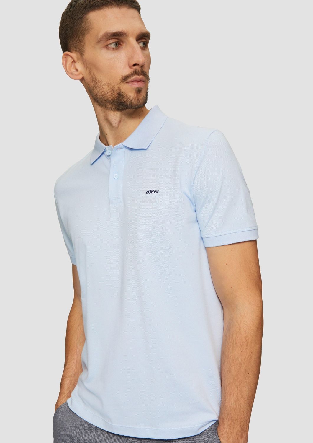 s.Oliver Poloshirt Poloshirt Kragen, Knopfleiste, kurzarm günstig online kaufen