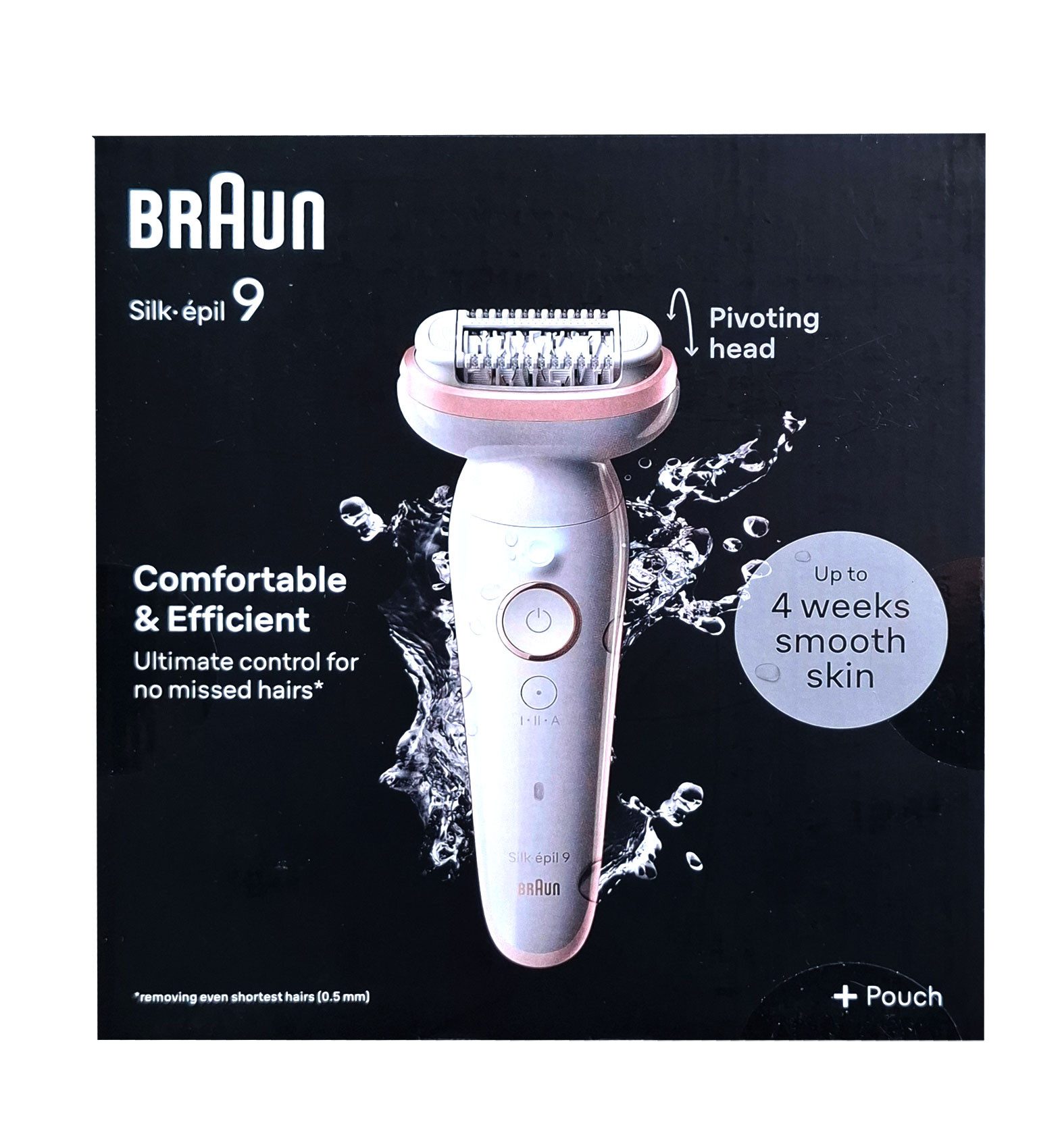 Braun Epilierer Braun Silk-Epil 9-000 wet&dry Akku Epilierer
