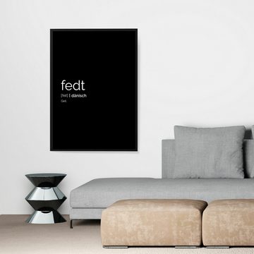 NORDIC WORDS Poster Fedt