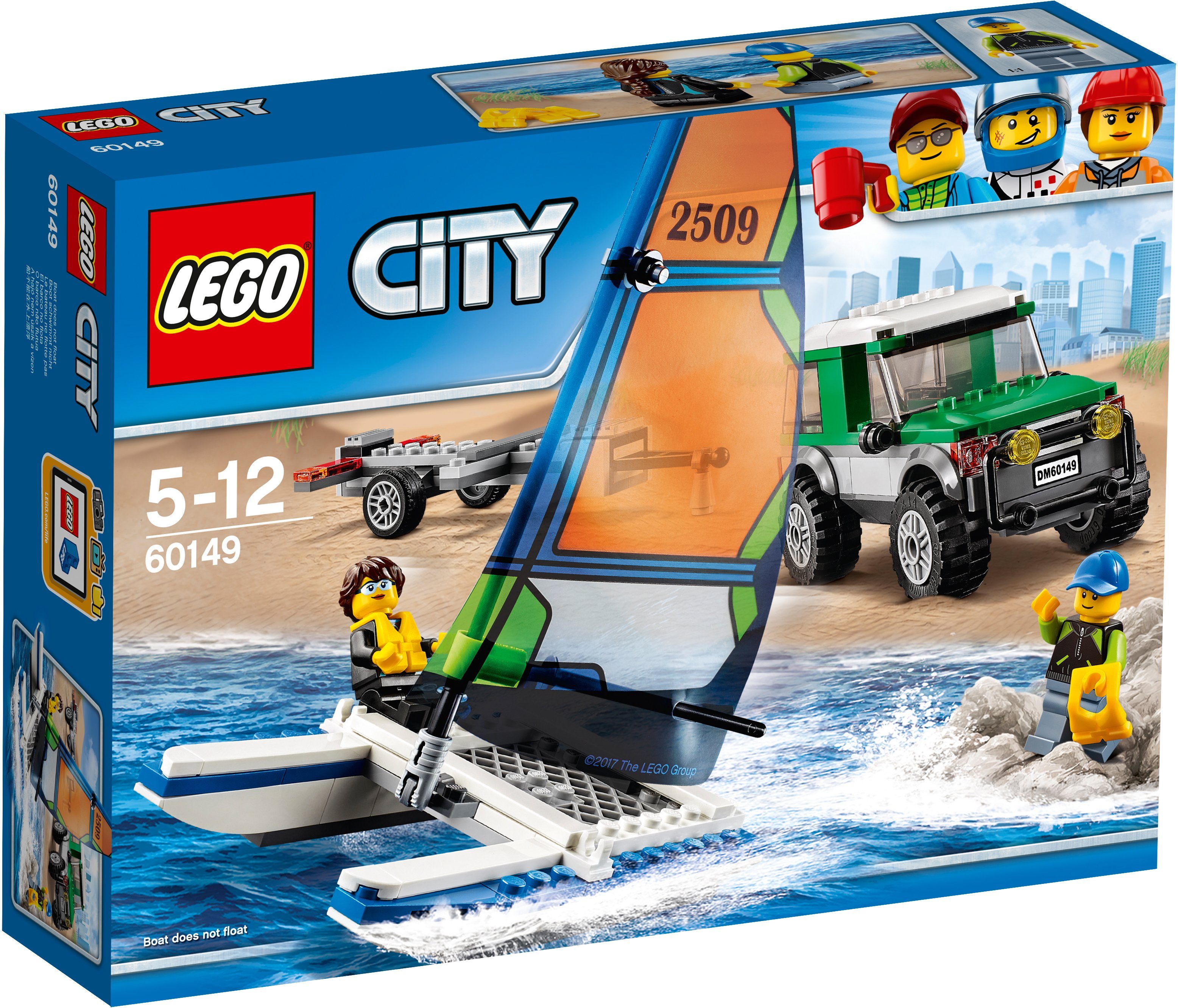 LEGO® Geländewagen mit Katamaran (60149), »LEGO® City