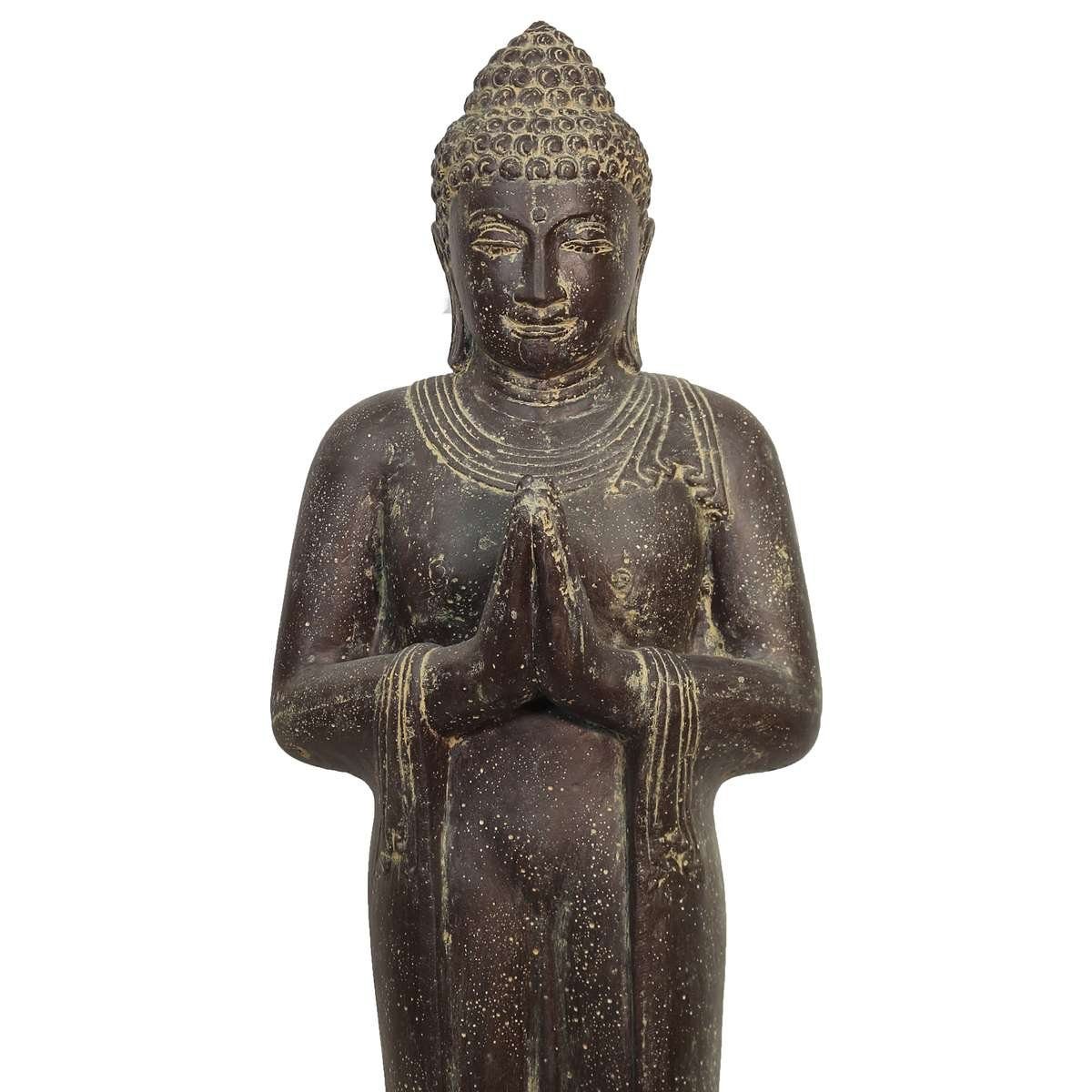 cm Galerie Ursprungsland 150 im Garten Dekofigur Oriental Handarbeit Steinfigur (1 traditionelle St), in Greetings Herstellung Große Buddha