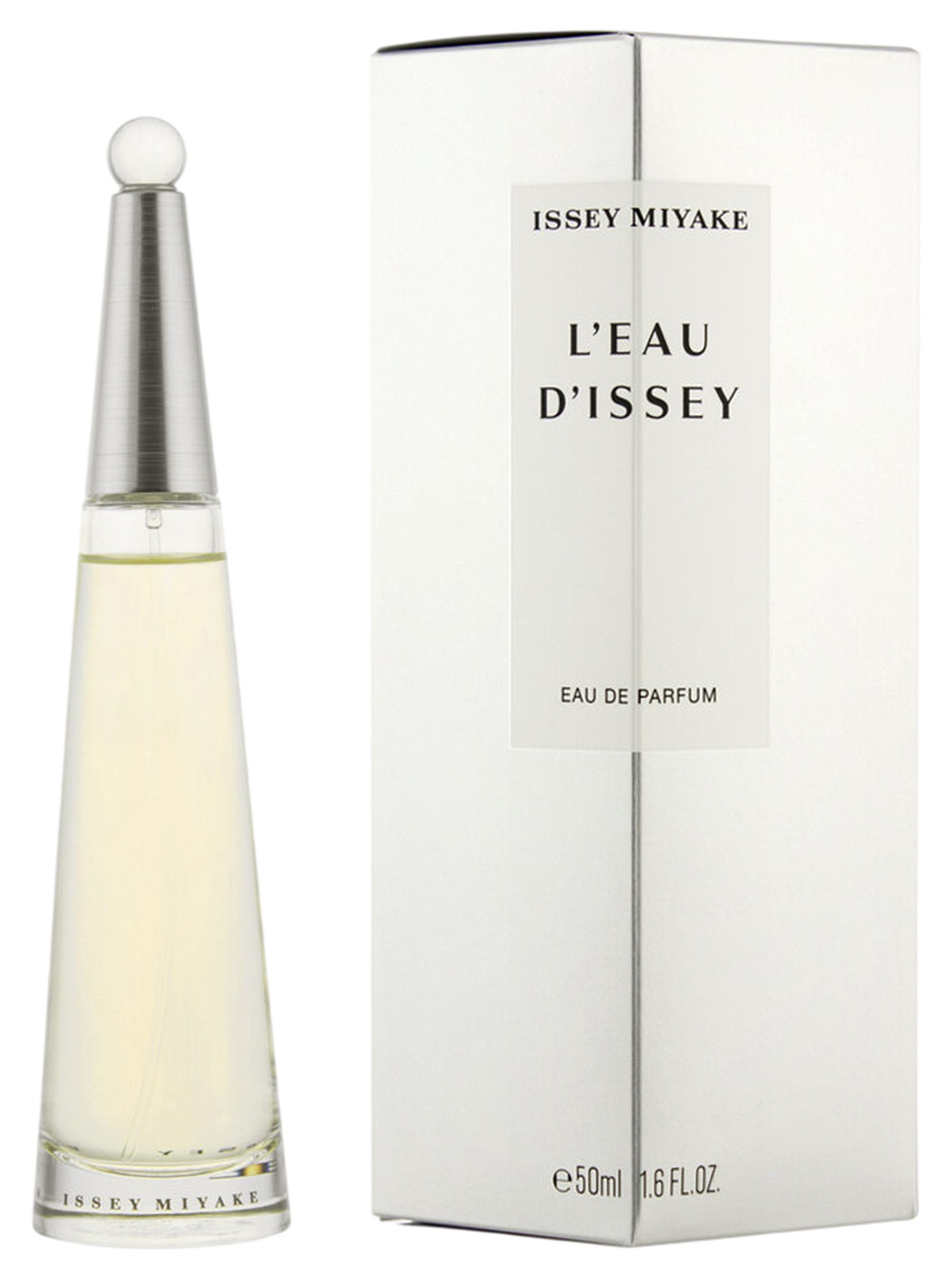 Issey Miyake Eau de Parfum L'Eau d'Issey EDP Damen Spray, Frisch-blumiger Duft mit Lotus, Lilie, Rose und Hölzern