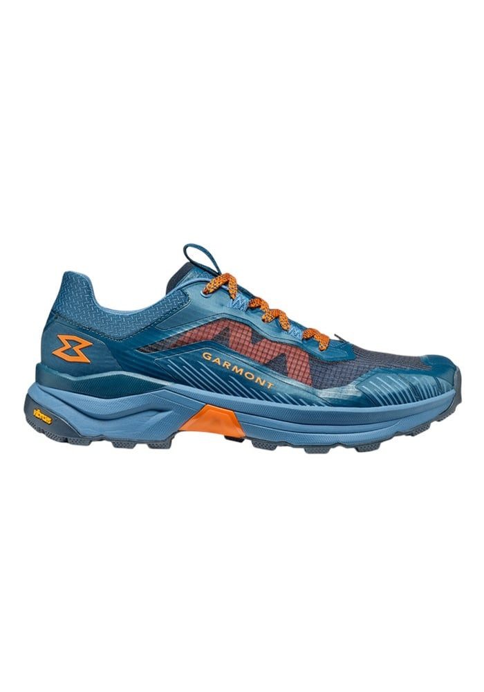 Garmont 9.81 Engage (Speed-Hiking) blau/orange Herren Wanderschuh