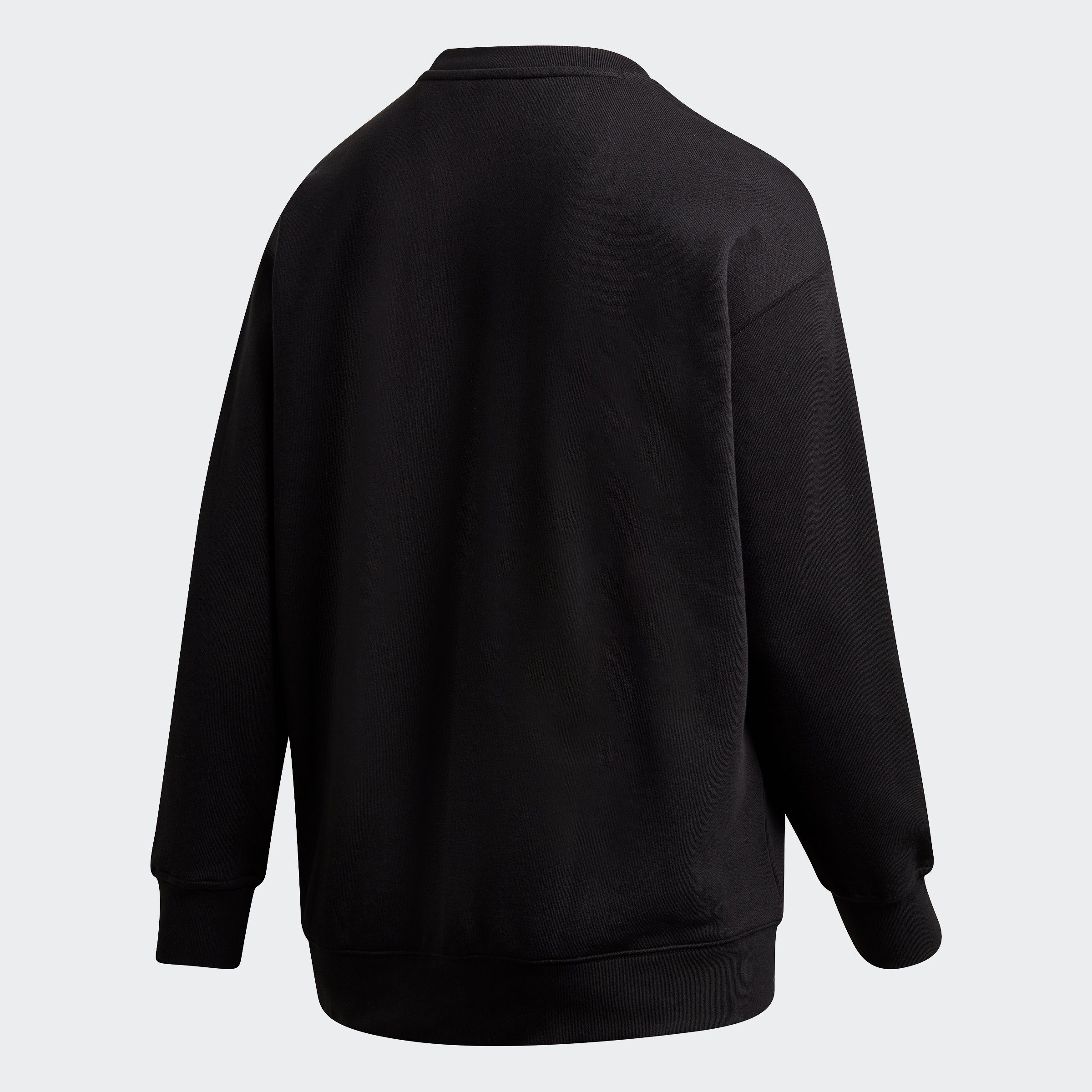 adidas BLACK/WHITE Sweatshirt TREFOIL GRÖSSEN GROSSE – Originals