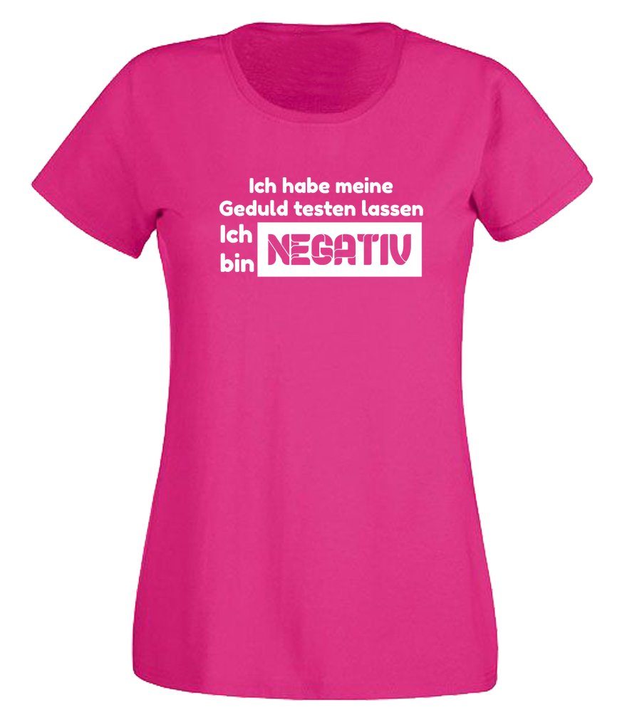 G-graphics T-Shirt Ich habe meine Geduld günstig online kaufen