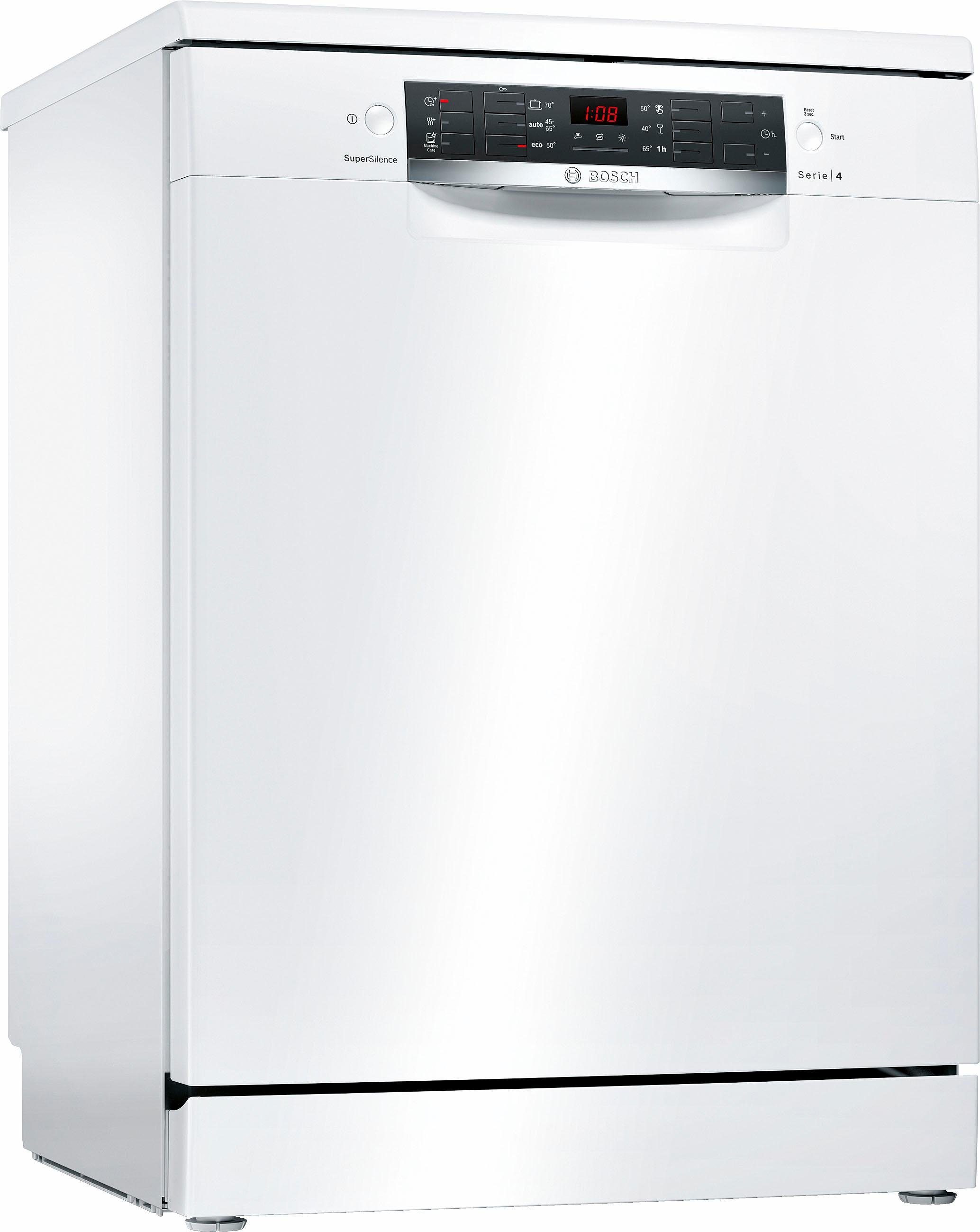 BOSCH Standgeschirrspüler Serie 4, Serie 4 SMS46IW04E, 9,5 l, 13 Maßgedecke - BOSCH