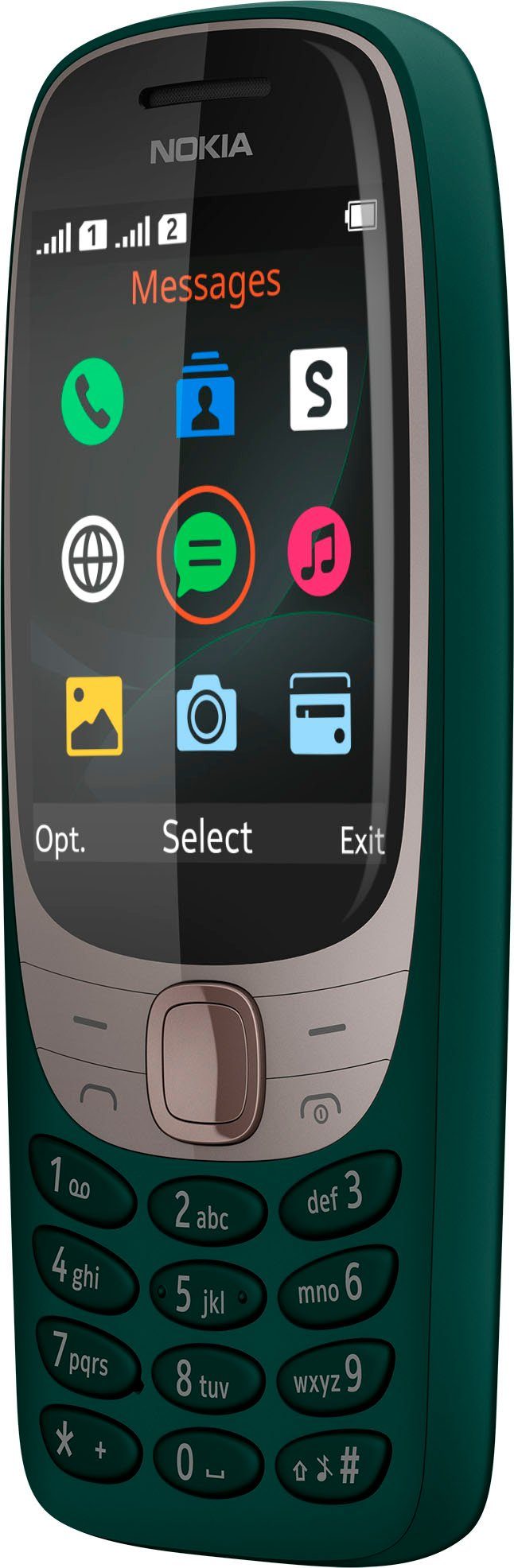 MicroSD-Kartensteckplatz 6310 Zoll, bis Nokia Smartphone GB Speicherplatz), GB (7,11 zu cm/2,8 unterstützt 32 0,016