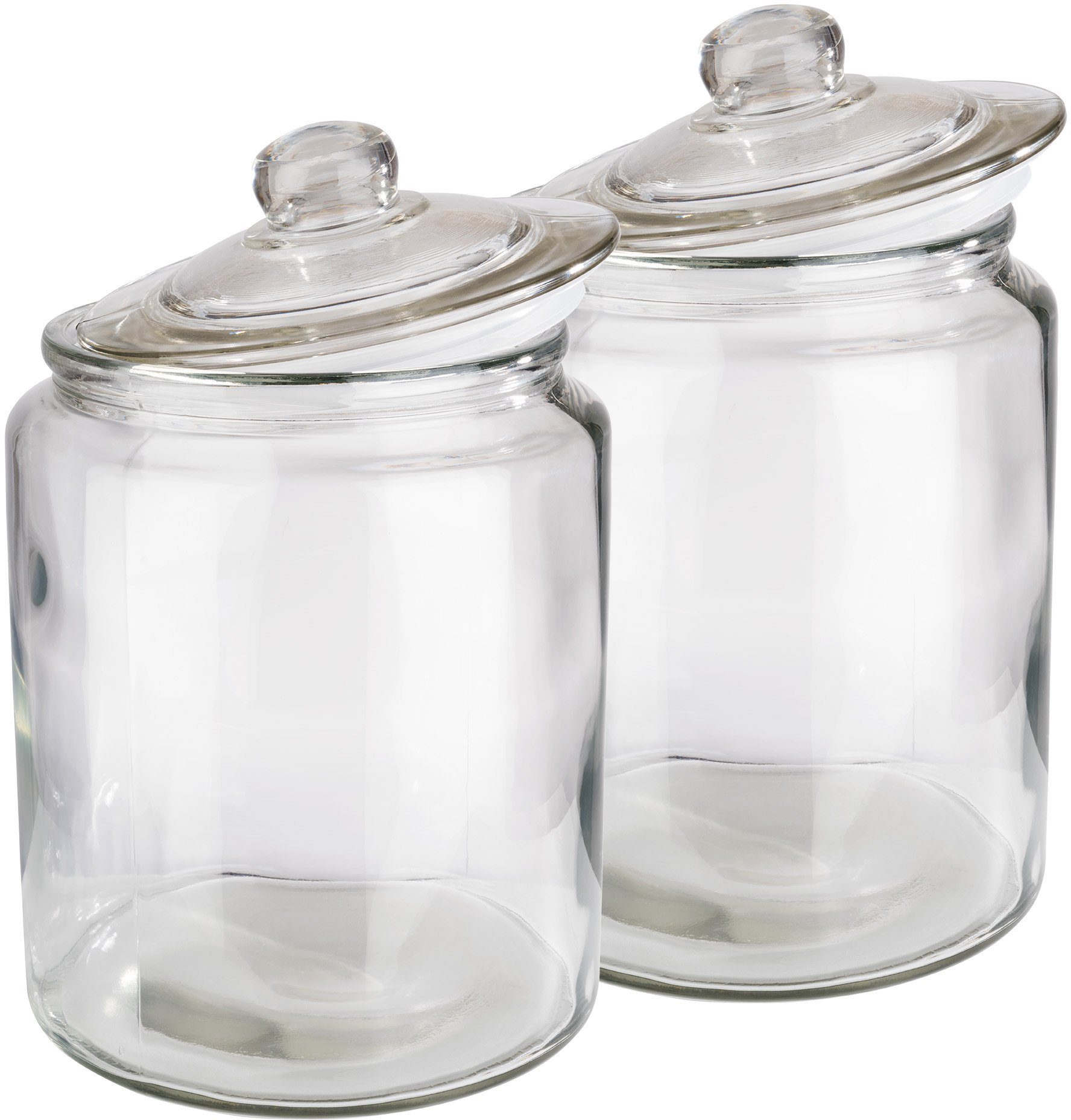 Liter Aufbewahren, Dekorieren (Set, 6 APS Vorratsglas Classic, 2-tlg), zum Glas, und