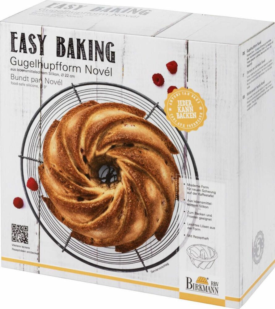 Birkmann Gugelhupfform Easy Baking Novél 22 cm