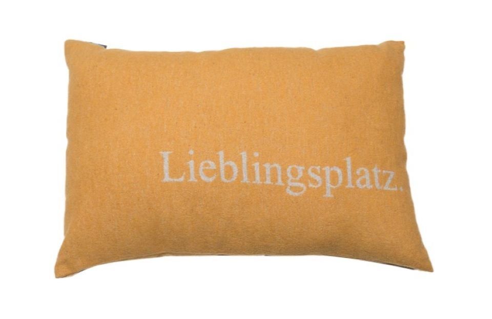 DAVID FUSSENEGGER Kissenhülle Silvretta 'Lieblingsplatz' 40 günstig online kaufen