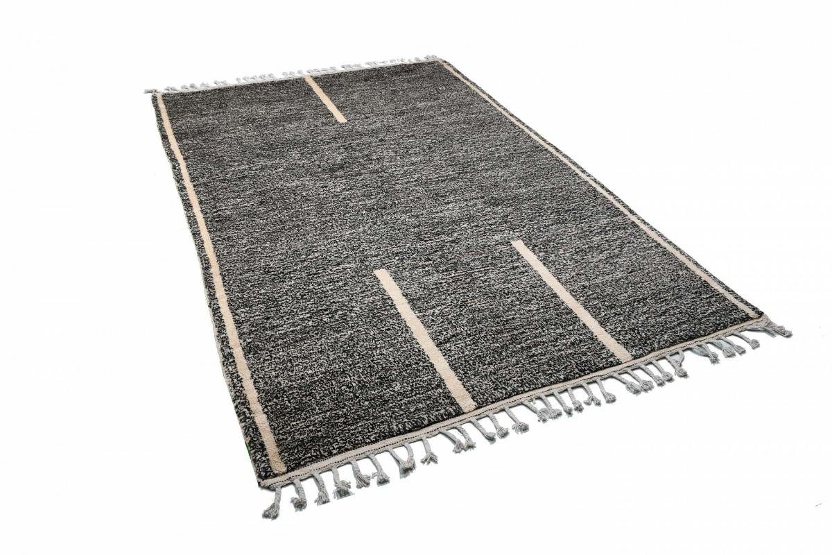 Orientteppich Berber Maroccan Design Moderner Höhe: Handgeknüpfter Nain rechteckig, mm Orientteppich, Trading, 168x255 25