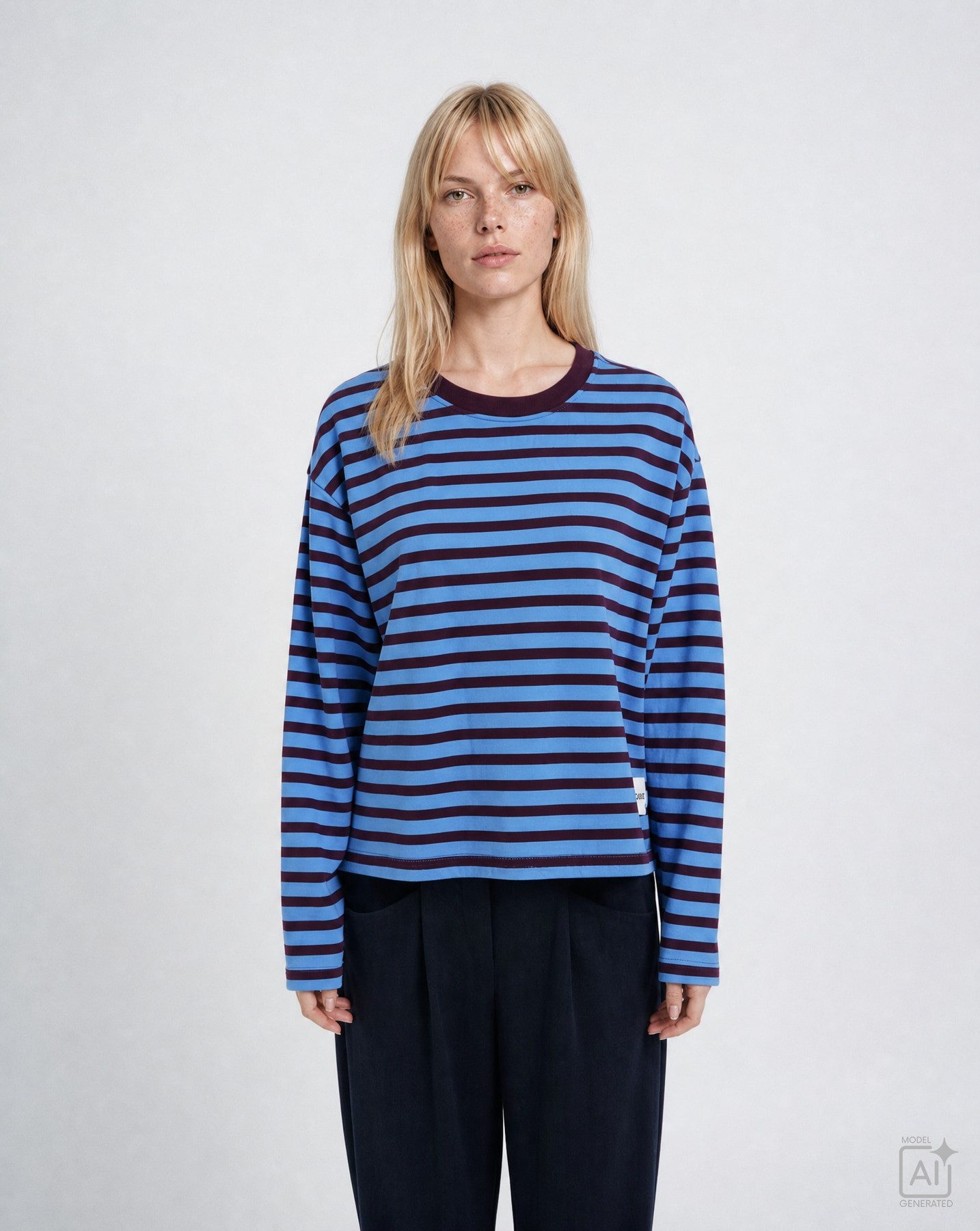 Smith & Soul Sweatshirt mit Backprint, Boxy Fit