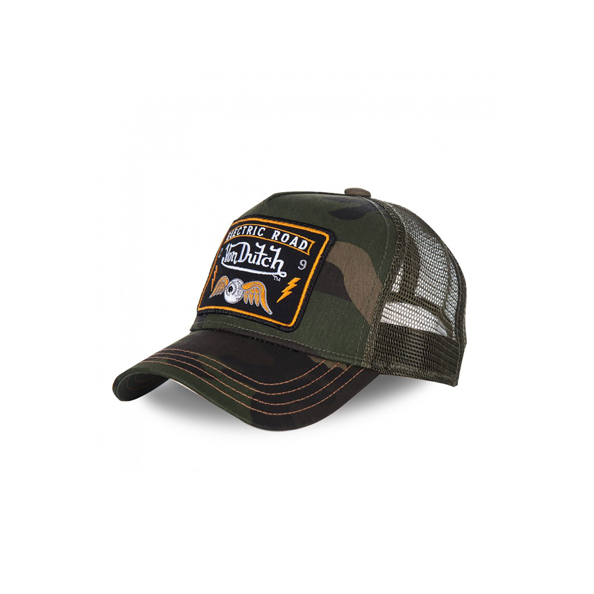 Von Dutch Trucker Cap Flying Eye Square