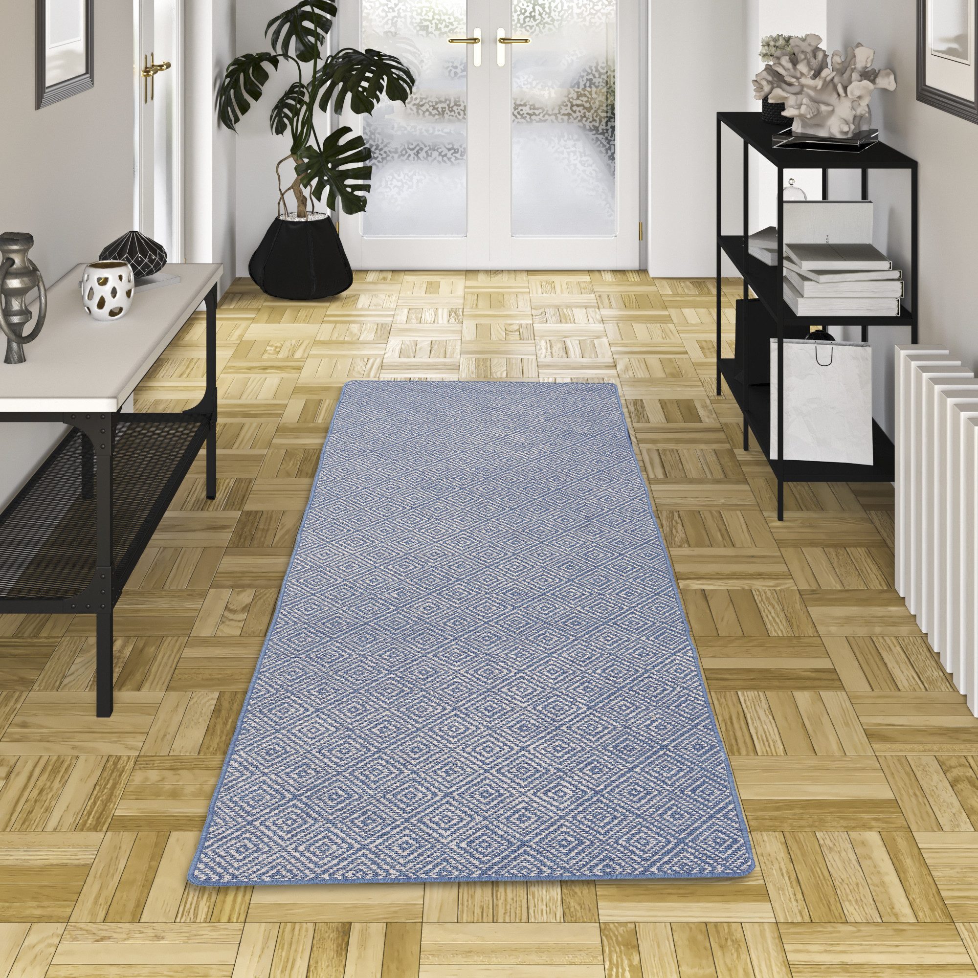 Snapstyle Läufer In- und Outdoor Teppich Läufer Beidseitig Newport, Rechteckig, Höhe: 3 mm