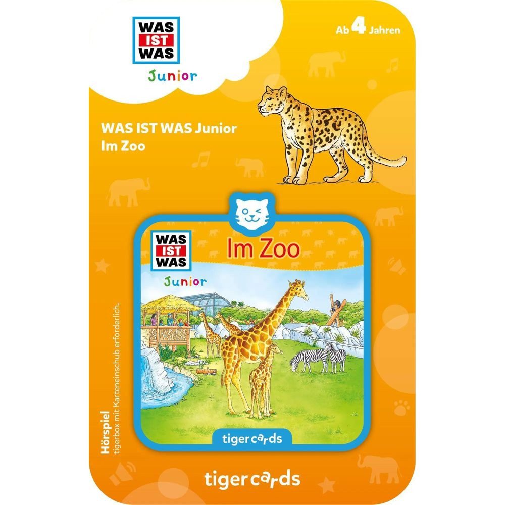 Tiger Media Deutschland GmbH Hörspiel tigercard - WAS IST WAS Junior - Zoo