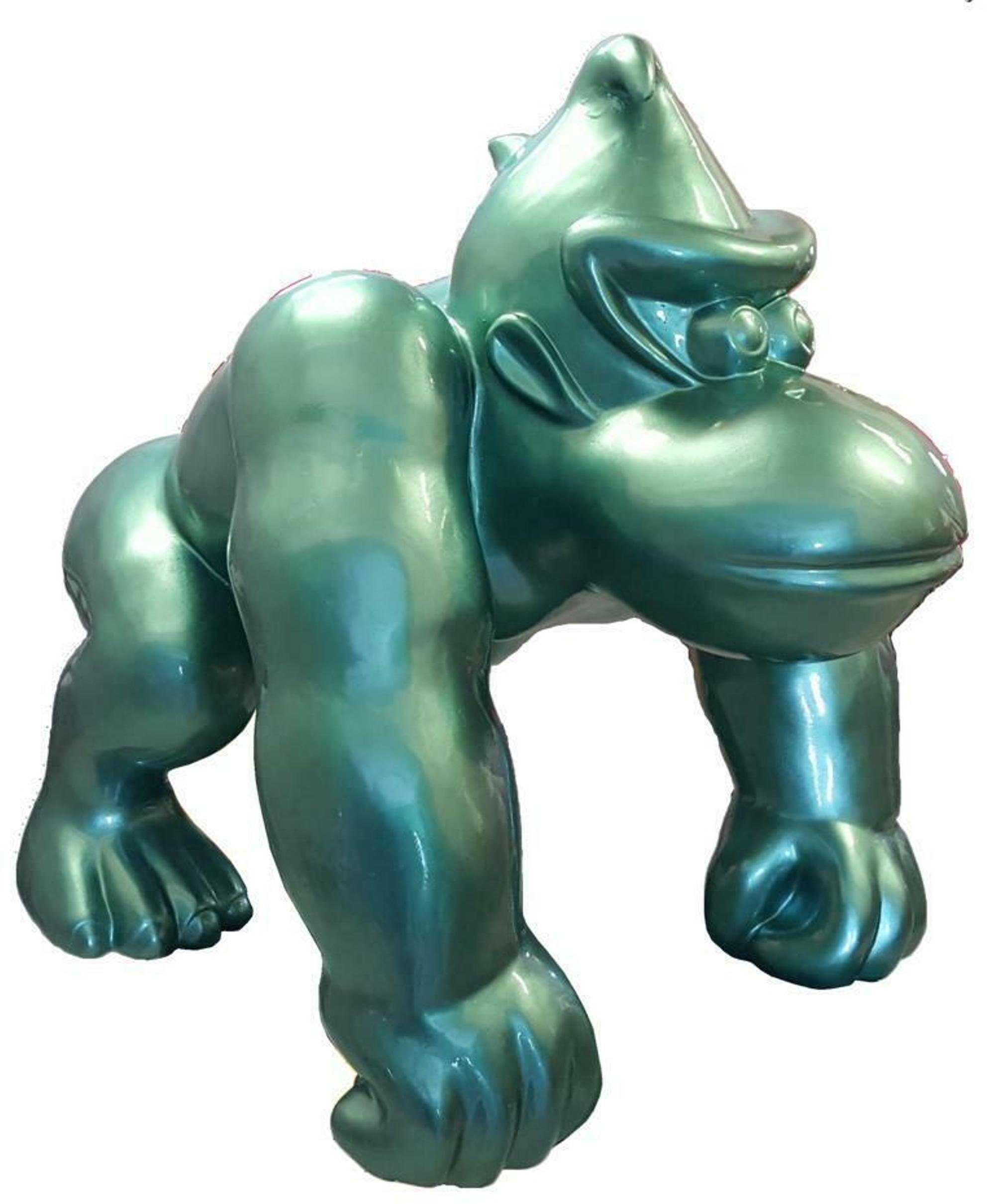 JVmoebel Gartenfigur, Dekoration Gorilla Garten Neu Designer Figur