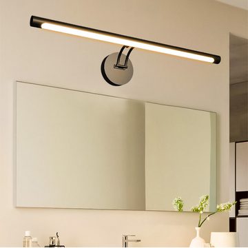 yozhiqu LED Spiegelleuchte Touch dimmbarer LED-Spiegelscheinwerfer im skandinavischen Stil - 40cm, Einziehbare Konstruktion, für Badspiegelschränke, Schminktische usw