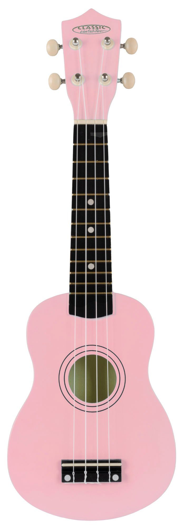 Classic Cantabile Ukulele US-50, Sopranukulele, Ukulele mit 12 Bünden
