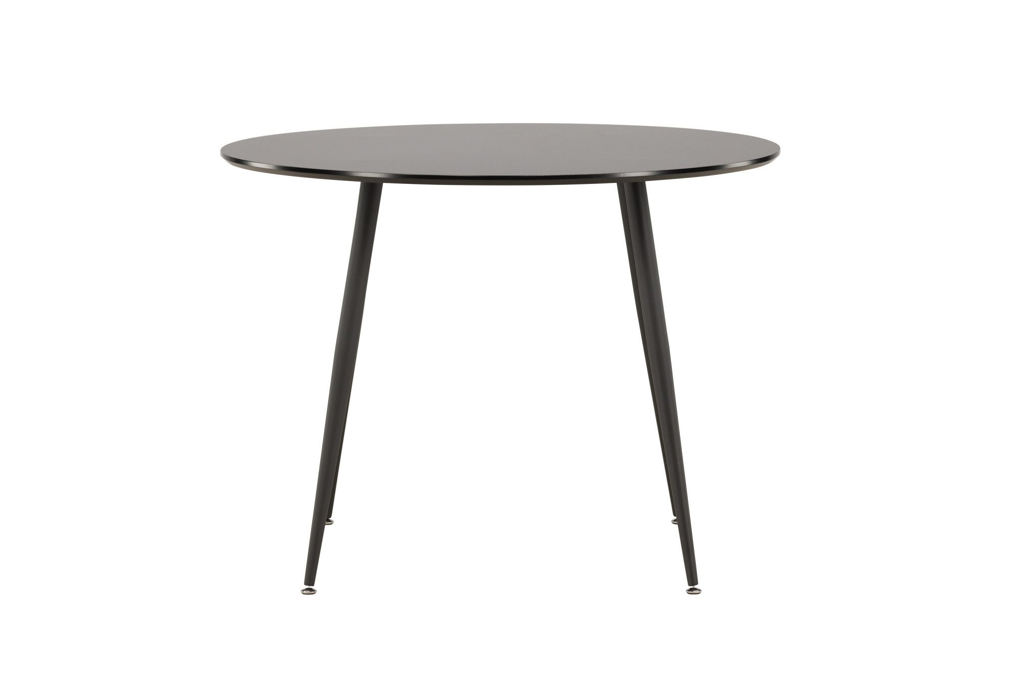 Venture Home Esstisch, Esszimmertisch, MDF, Stahlbeine, rund, stilvoll, klassisch