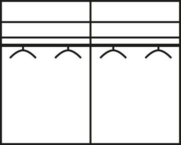 rauch Schwebetürenschrank 20UP