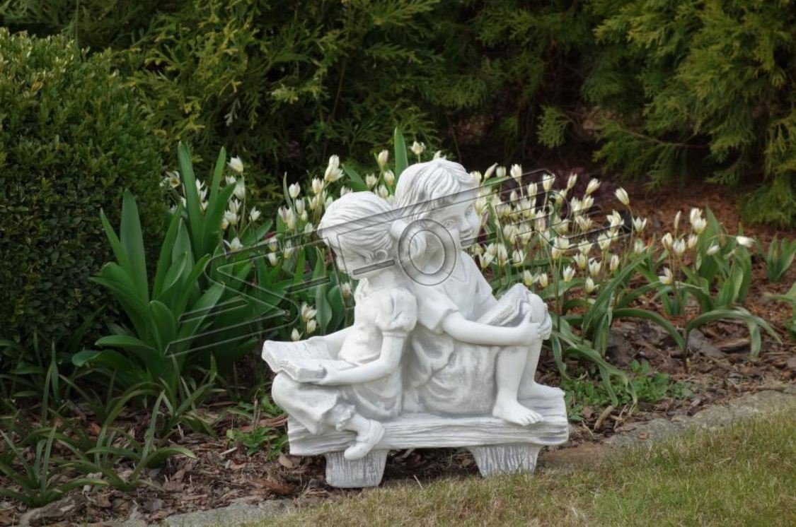 JVmoebel Skulptur 41cm Deko Skulptur Design Figur Statue Garten Figuren