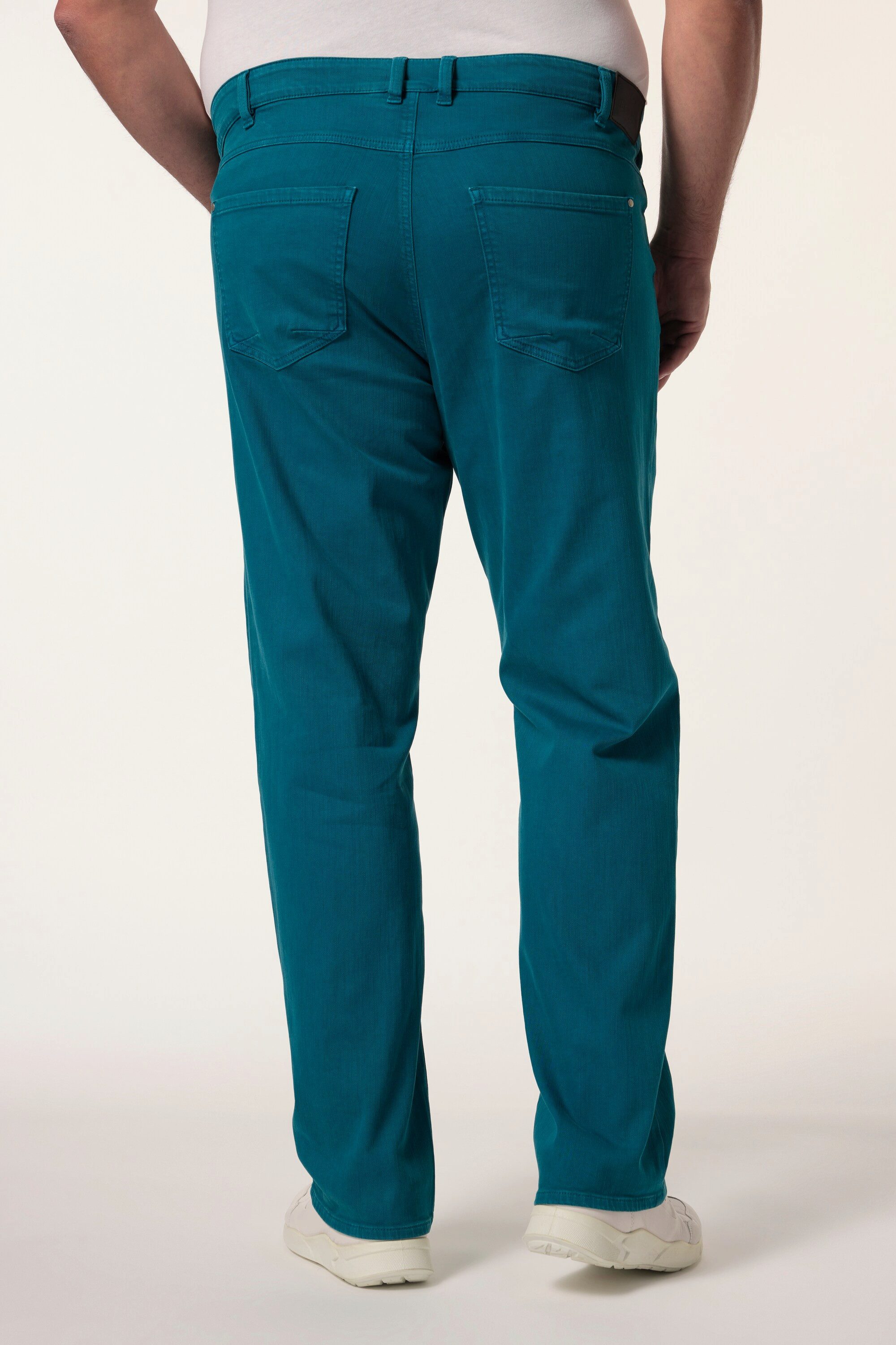Men Plus 5-Pocket-Jeans Color-Jeans Denim Bauchfit Regular Fit 5-Pocket