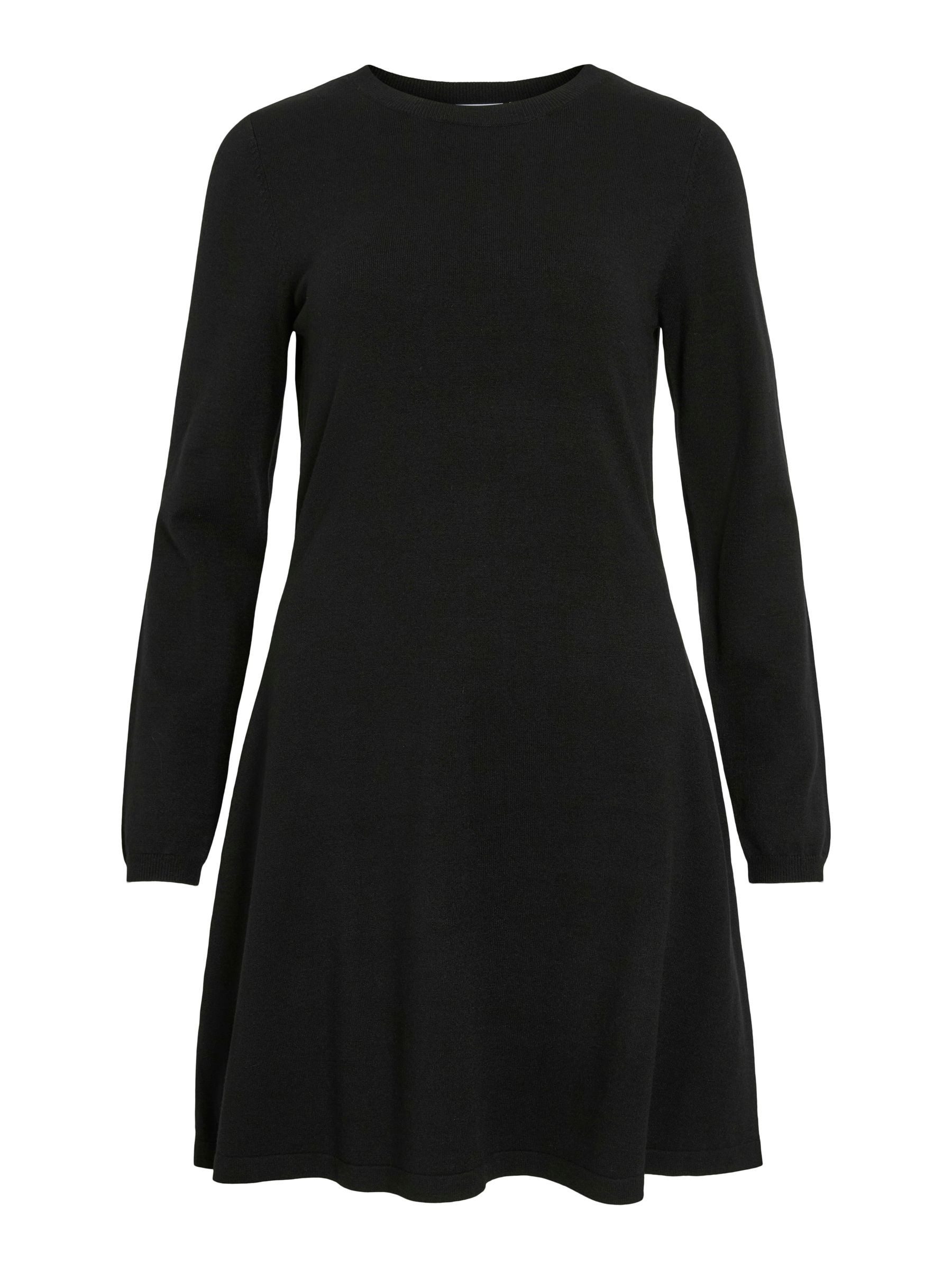 Vila Strickkleid Elegantes Freizeit-Outfit mit langen günstig online kaufen