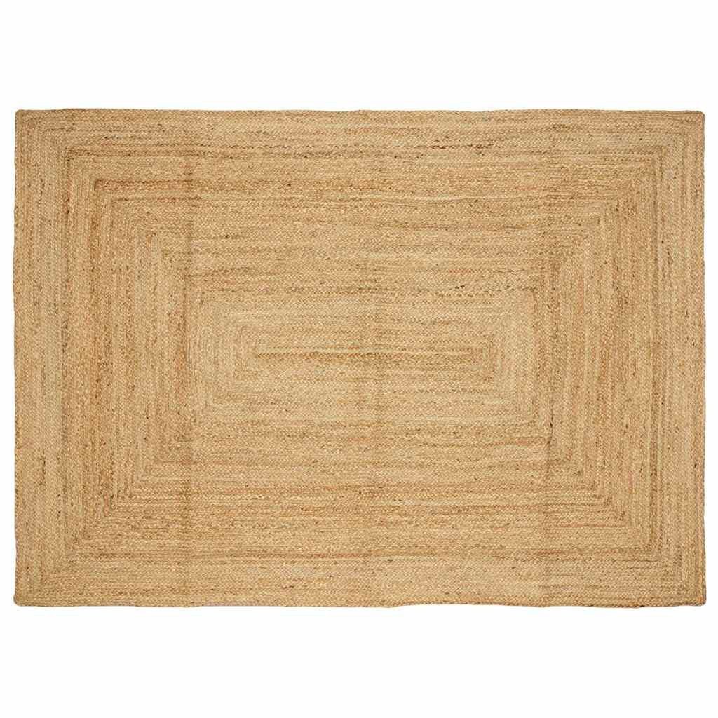 vidaXL Teppich Bereichsteppiche Natur 200 x 290 cm Jute