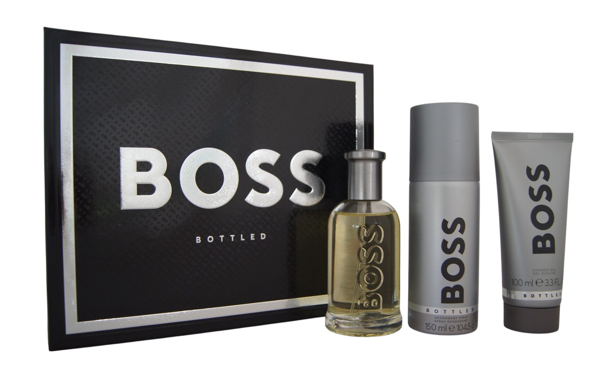 Duft-Set Hugo Boss Bottled EDT 100ml + Deodorant Spray 150ml + DG 100ml