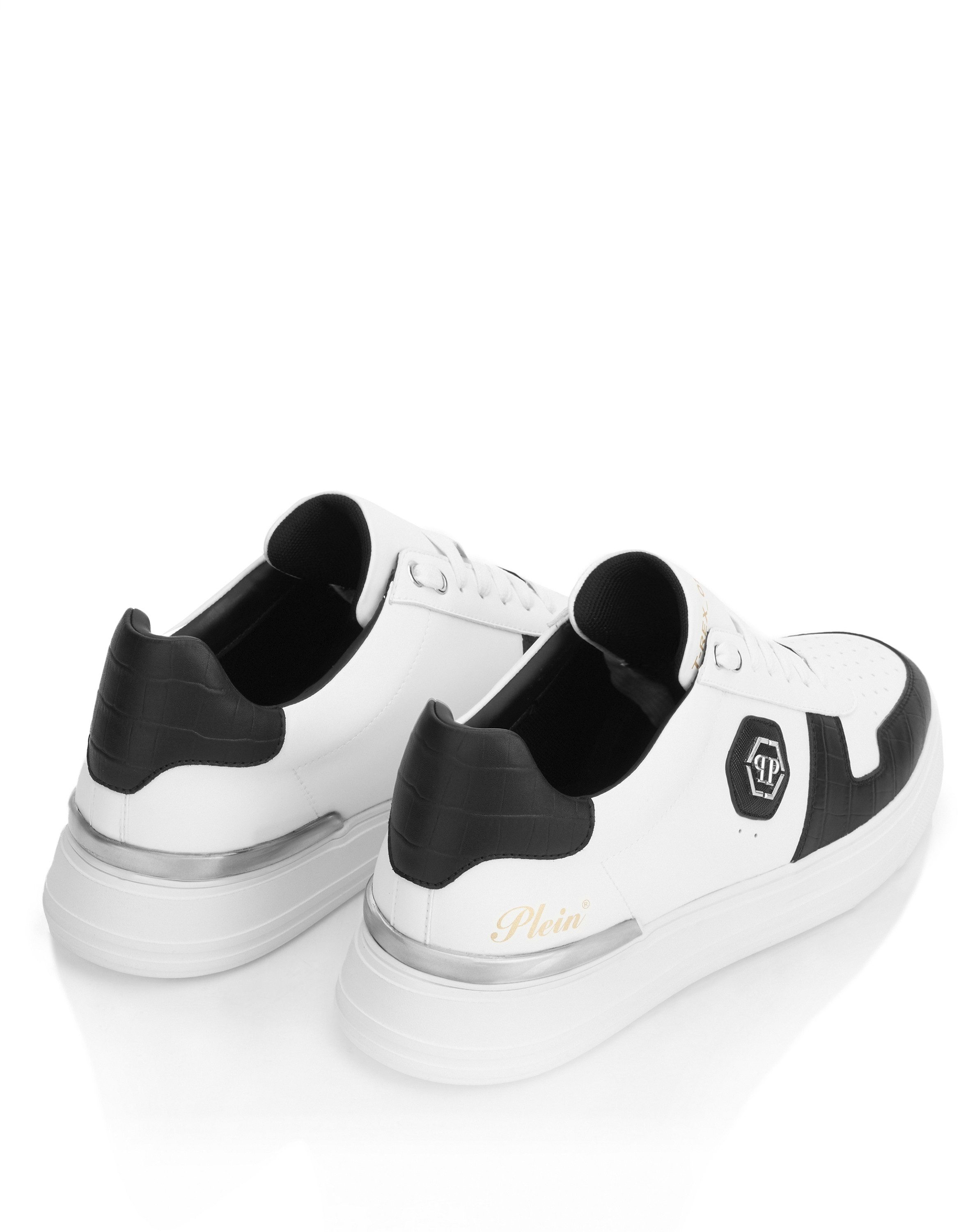 PHILIPP PLEIN Cocco Crocco Geprägt Sneaker